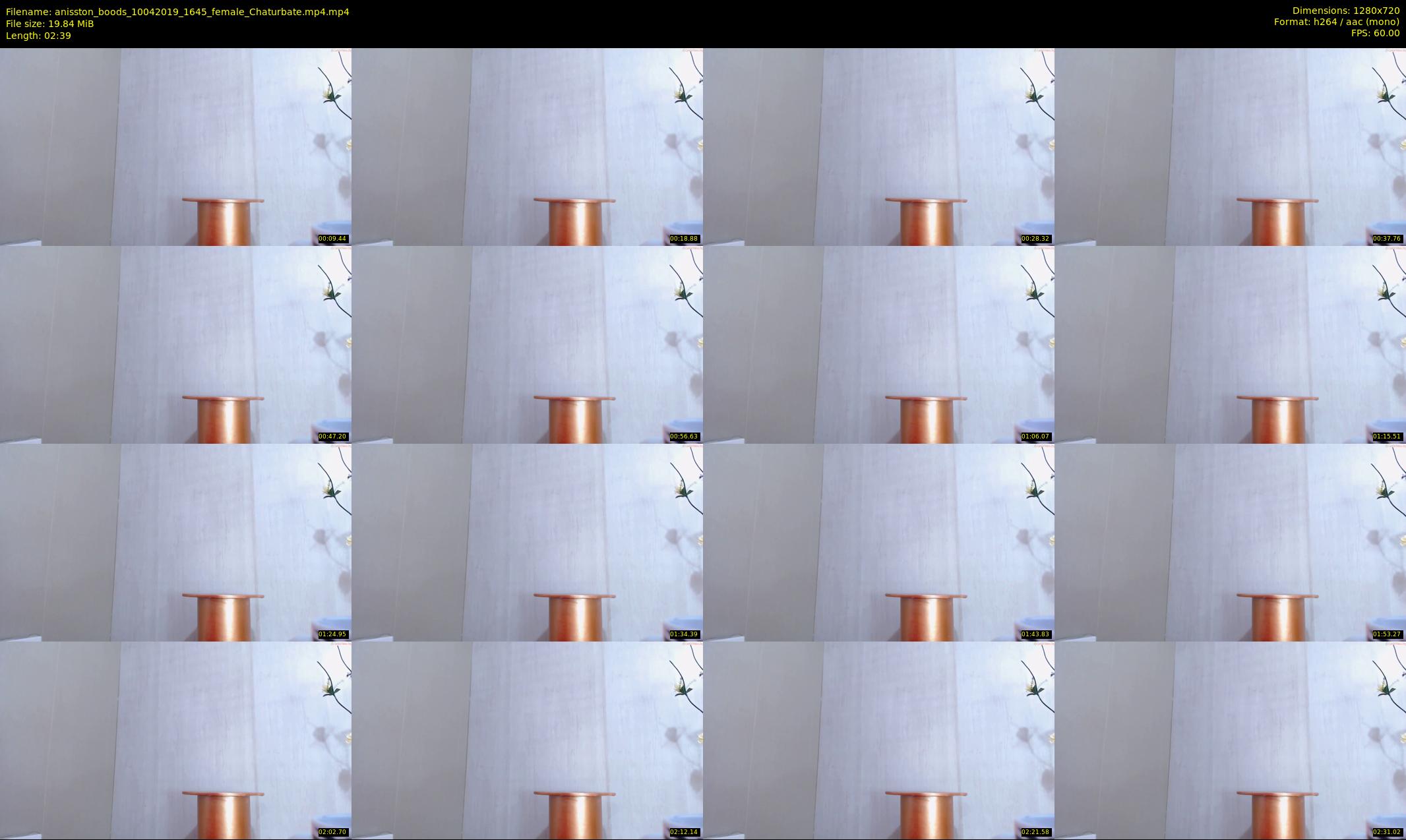 anisston_boods — 3 minute Chaturbate female cam show recording, 720p, Apr 10, 2019