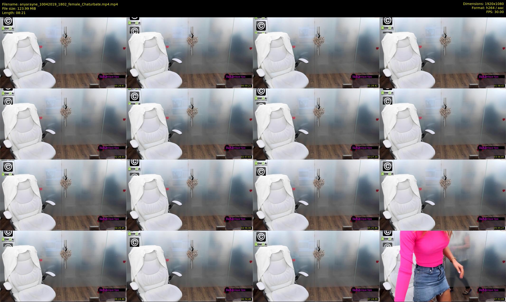 anyarayne — 9 minute Chaturbate female cam show recording, 1080p, Apr 10, 2019
