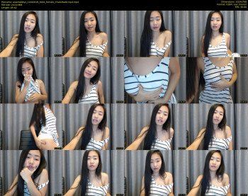 asiantabbyx — 4 minute Chaturbate female cam show recording, 720p, Apr 11, 2019
