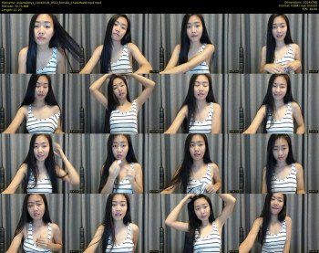 asiantabbyx — 12 minute Chaturbate female cam show recording, 720p, Apr 11, 2019