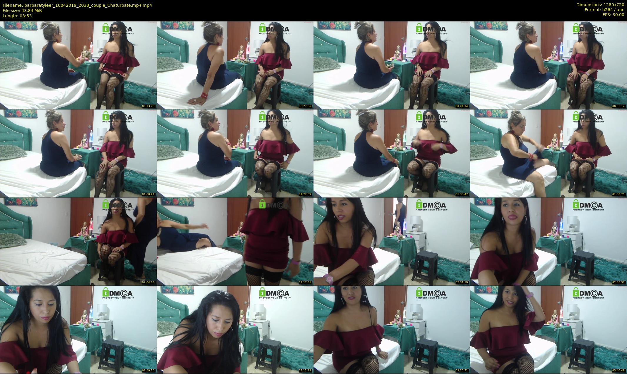 barbaratyleer — 4 minute Chaturbate couple cam show recording, 720p, Apr 10, 2019