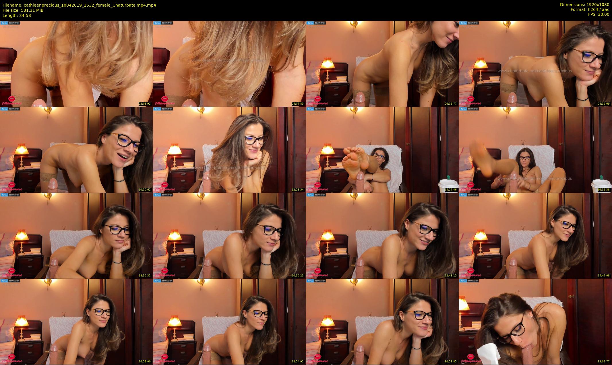 cathleenprecious — 35 minute Chaturbate female cam show recording, 1080p, Apr 10, 2019