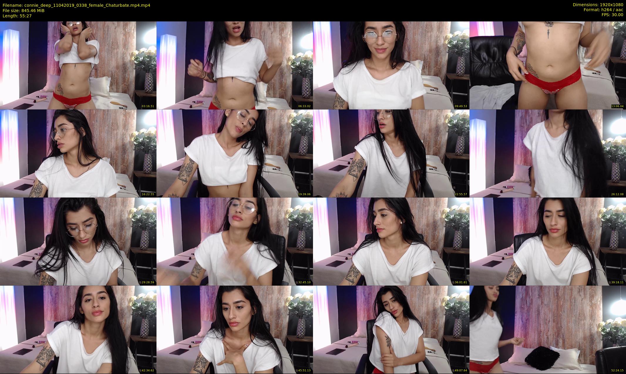 connie_deep — 56 minute Chaturbate female cam show recording, 1080p, Apr 11, 2019