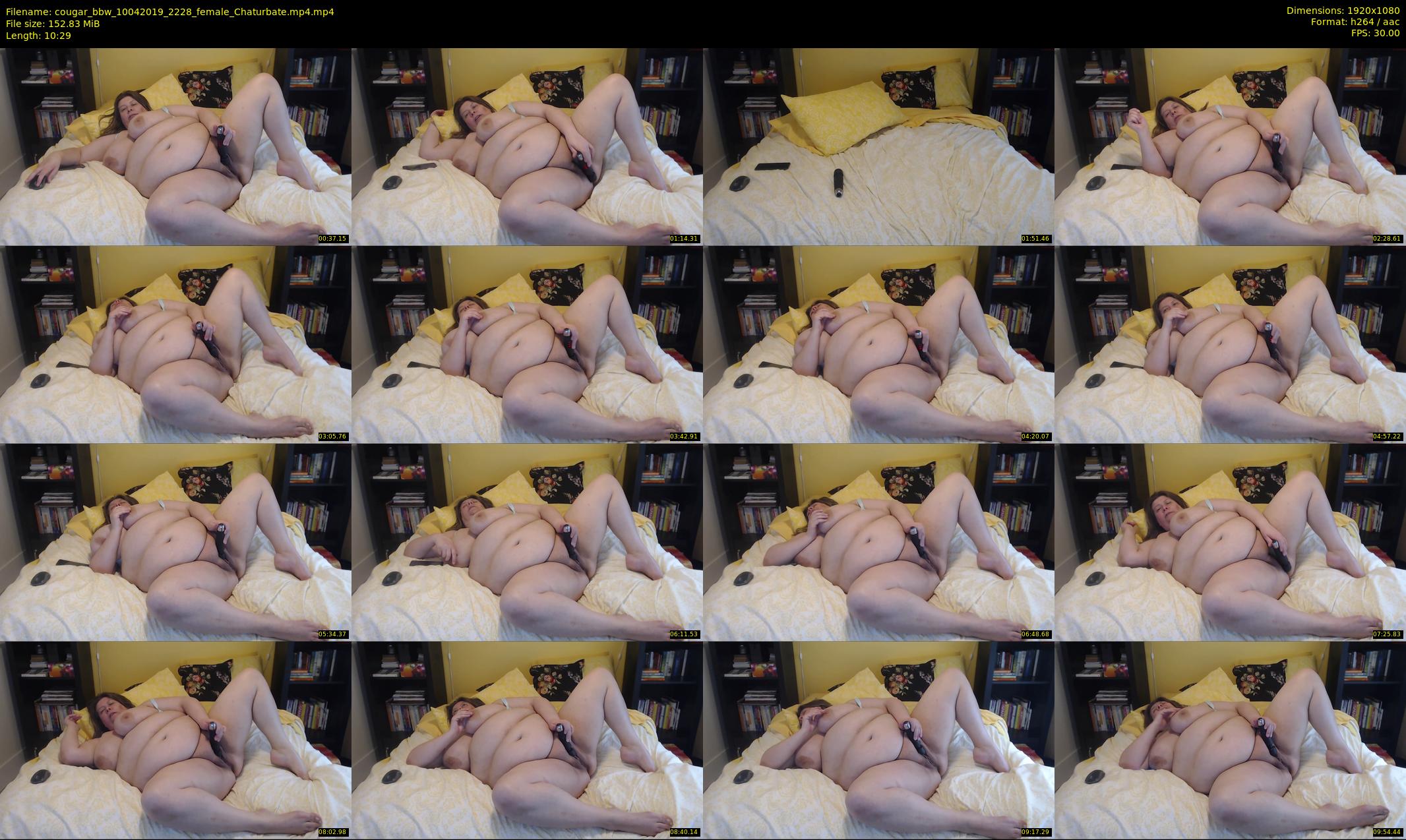 cougar_bbw — 11 minute Chaturbate female cam show recording, 1080p, Apr 10, 2019