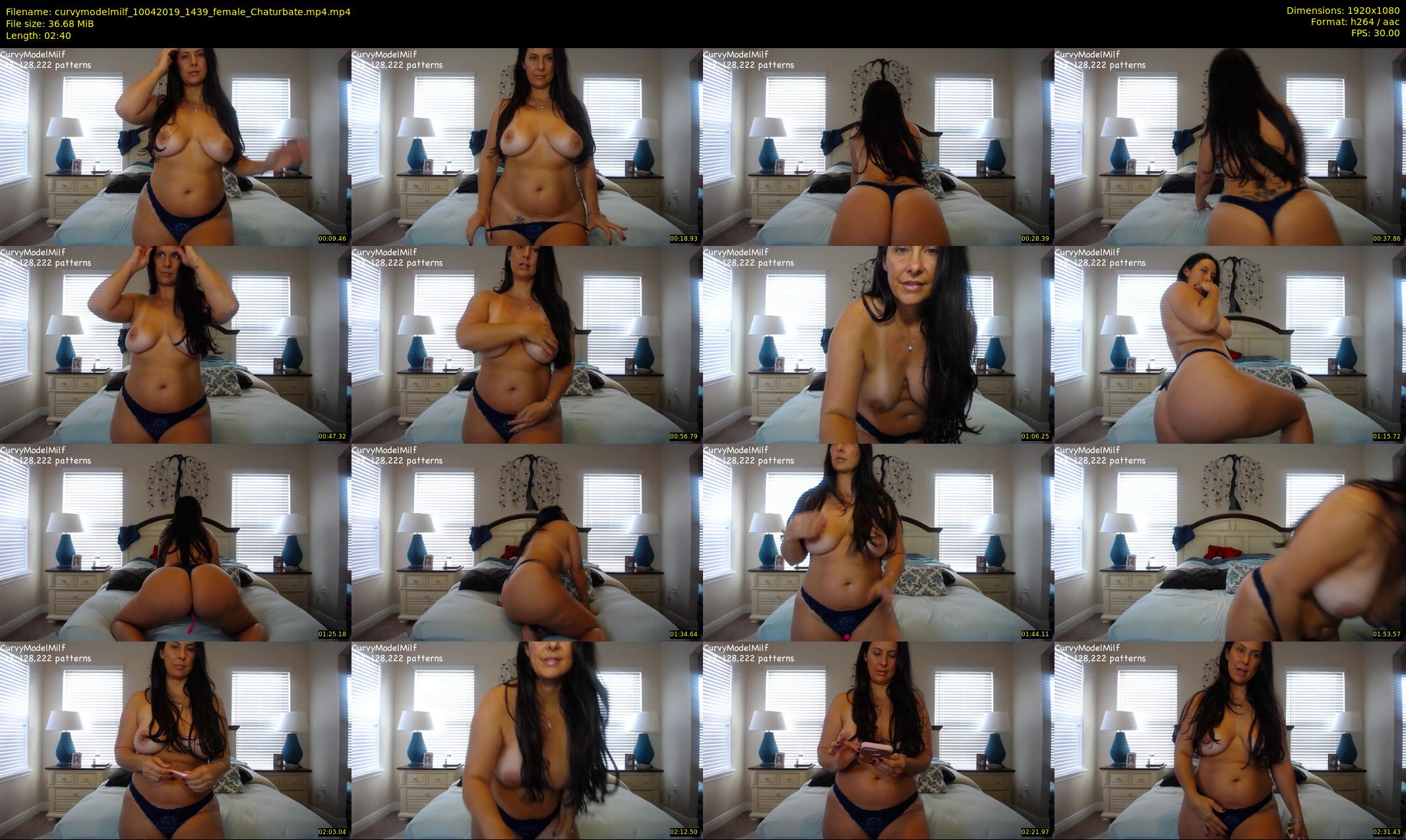 curvymodelmilf — 3 minute Chaturbate female cam show recording, 1080p, Apr 10, 2019