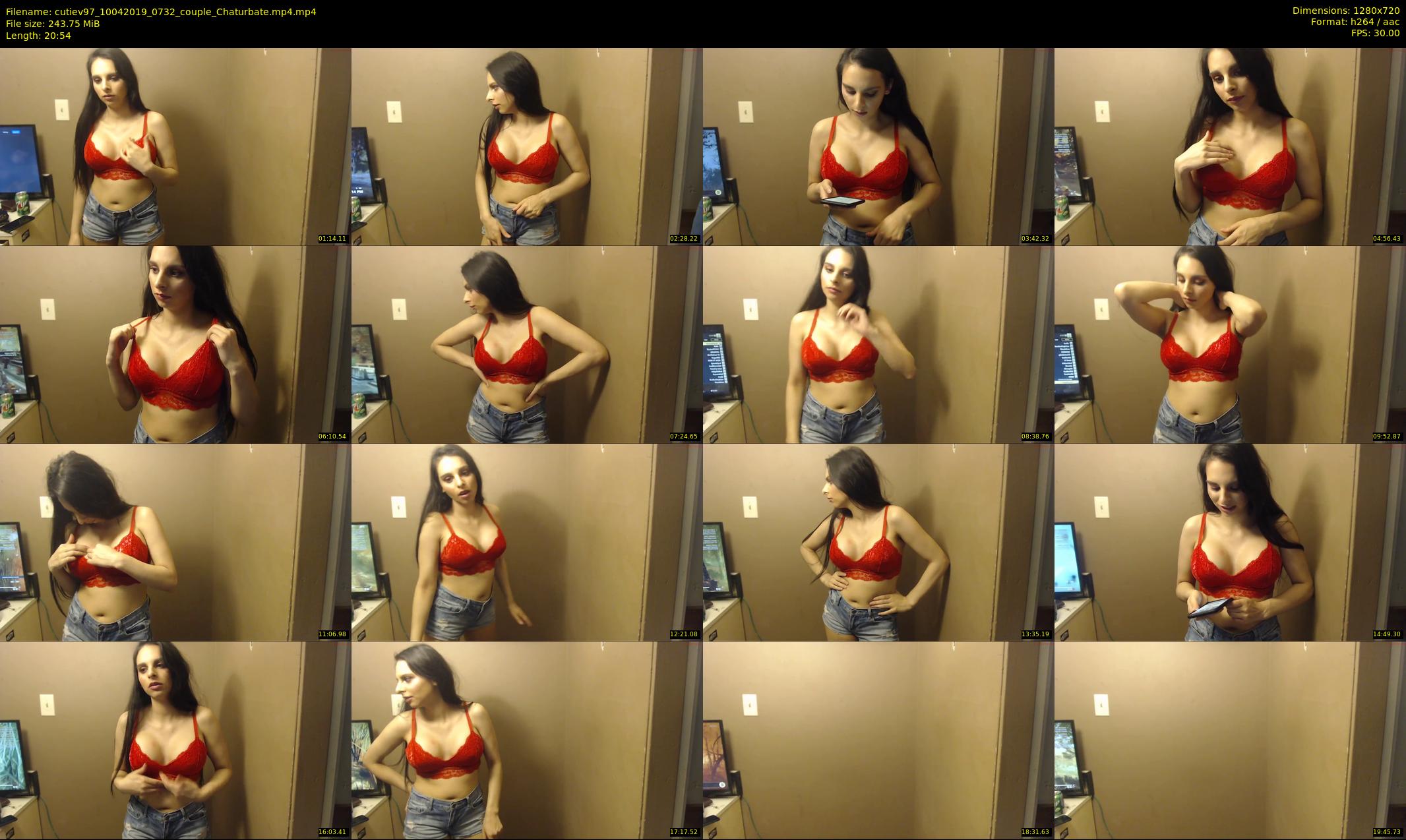 cutiev97 — 21 minute Chaturbate couple cam show recording, 720p, Apr 10, 2019