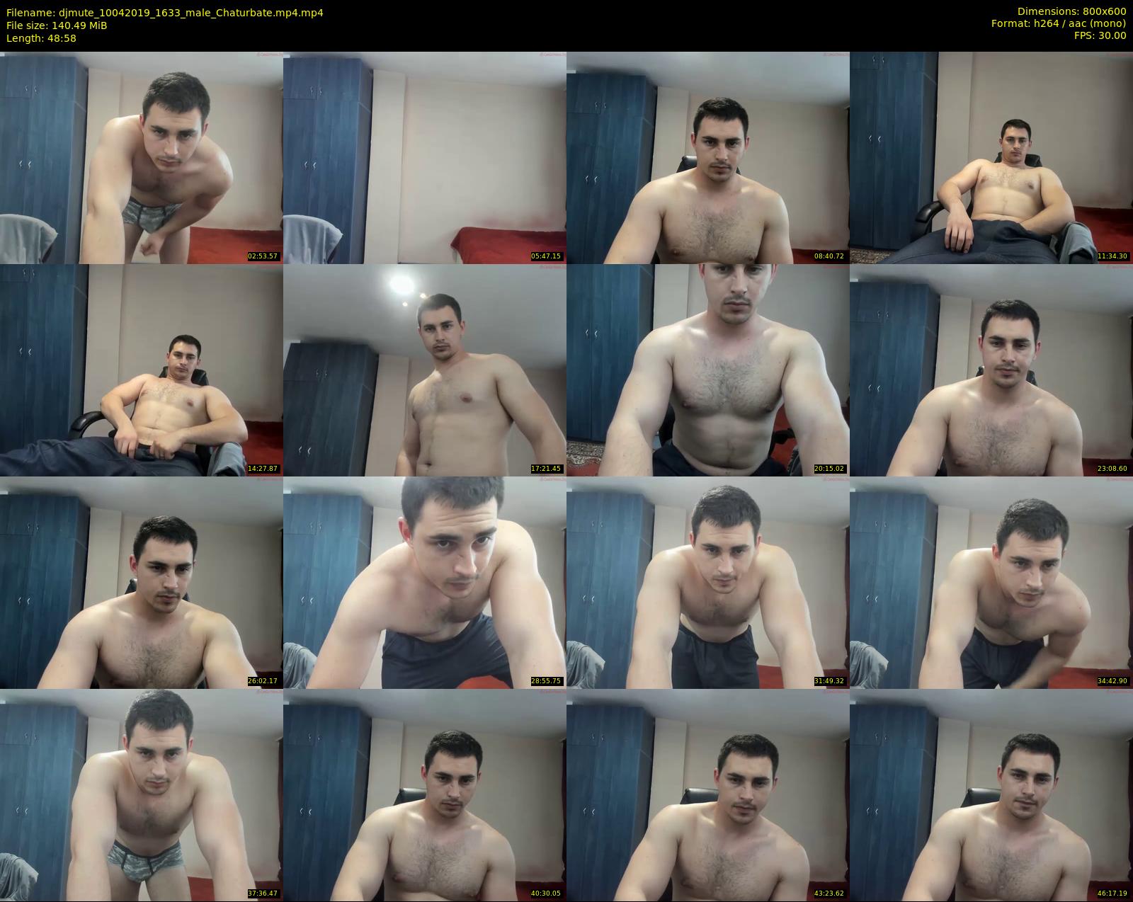 djmute — 49 minute Chaturbate male cam show recording, 480p, Apr 10, 2019
