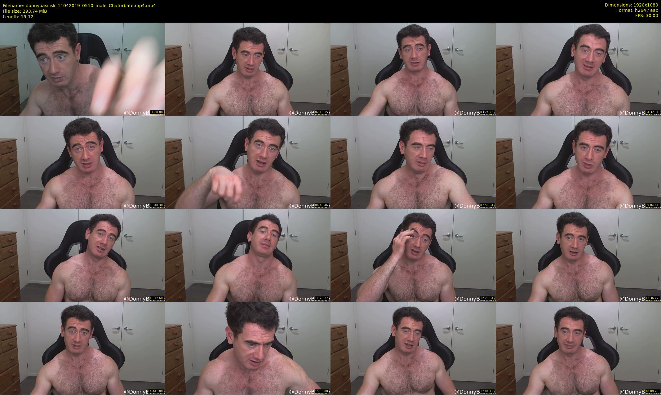 donnybasilisk — 20 minute Chaturbate male cam show recording, 1080p, Apr 11, 2019