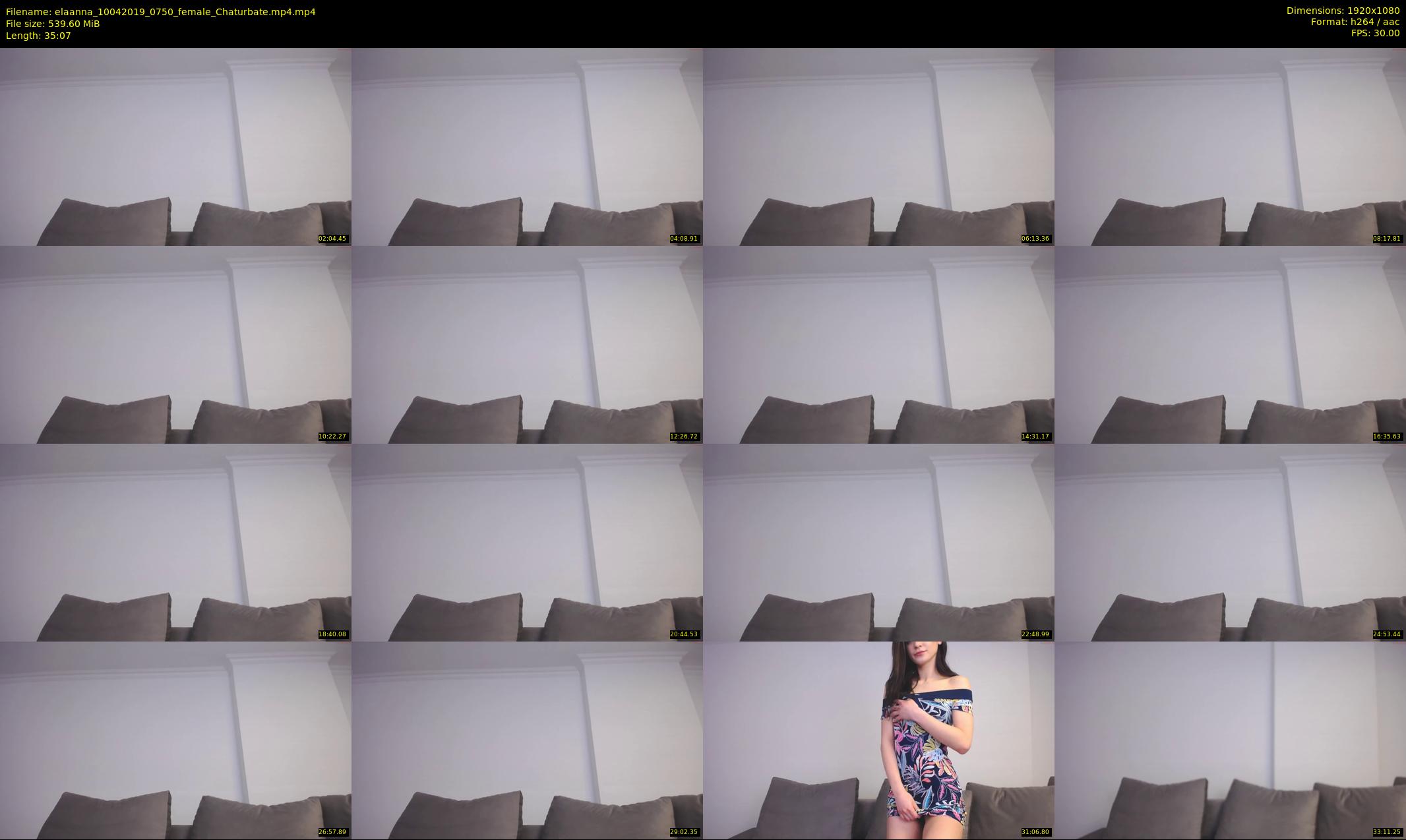 elaanna — 36 minute Chaturbate female cam show recording, 1080p, Apr 10, 2019