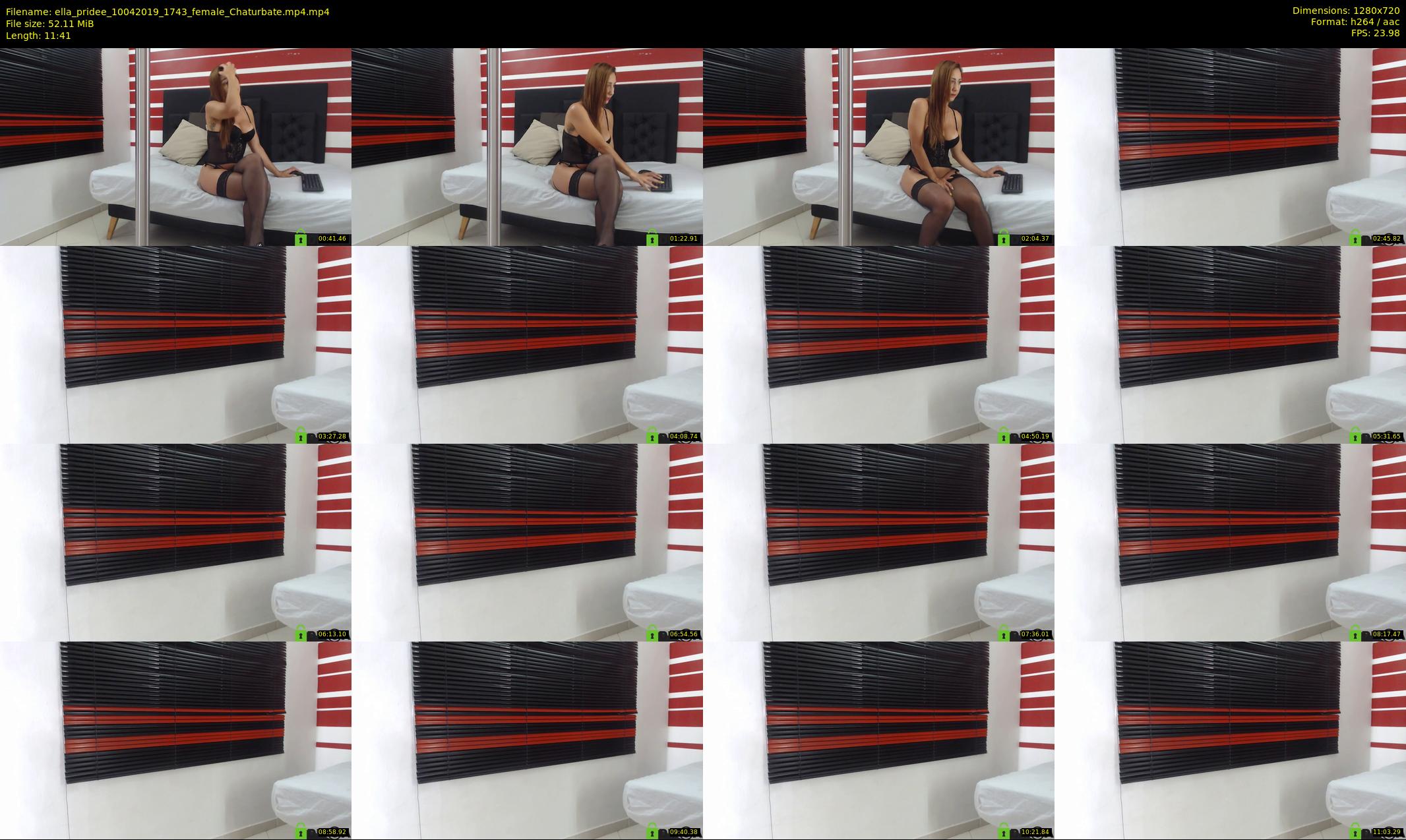 ella_pridee — 12 minute Chaturbate female cam show recording, 720p, Apr 10, 2019