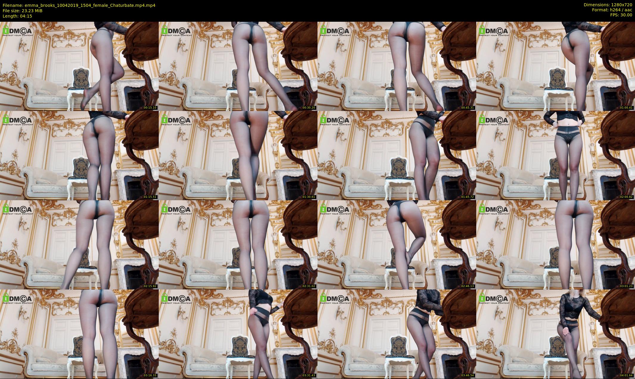 emma_brooks — 5 minute Chaturbate female cam show recording, 720p, Apr 10, 2019