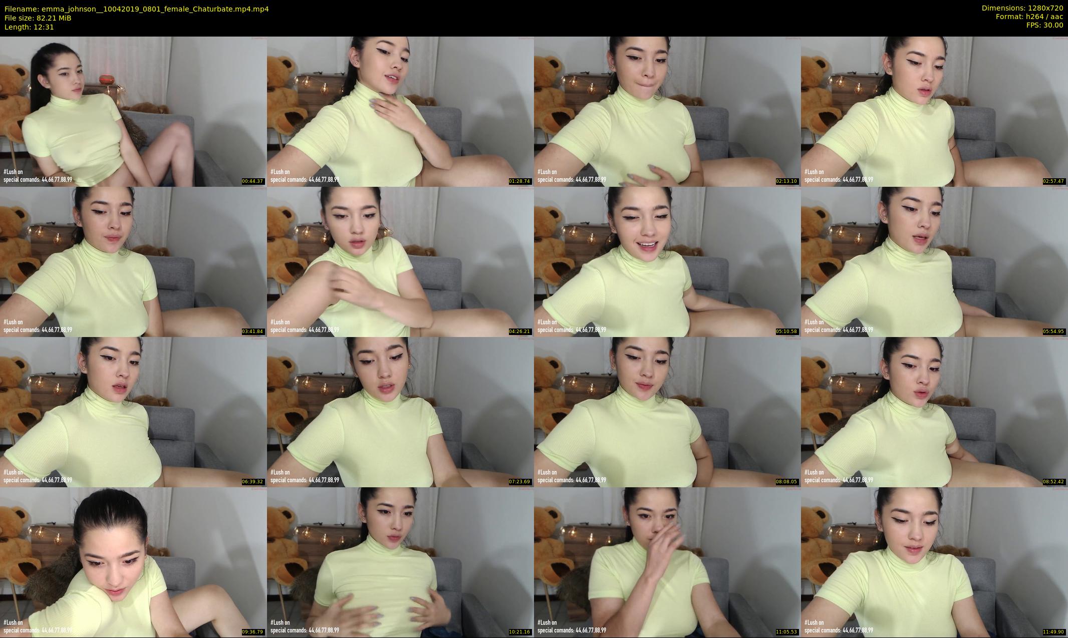 emma_johnson_ — 13 minute Chaturbate female cam show recording, 720p, Apr 10, 2019