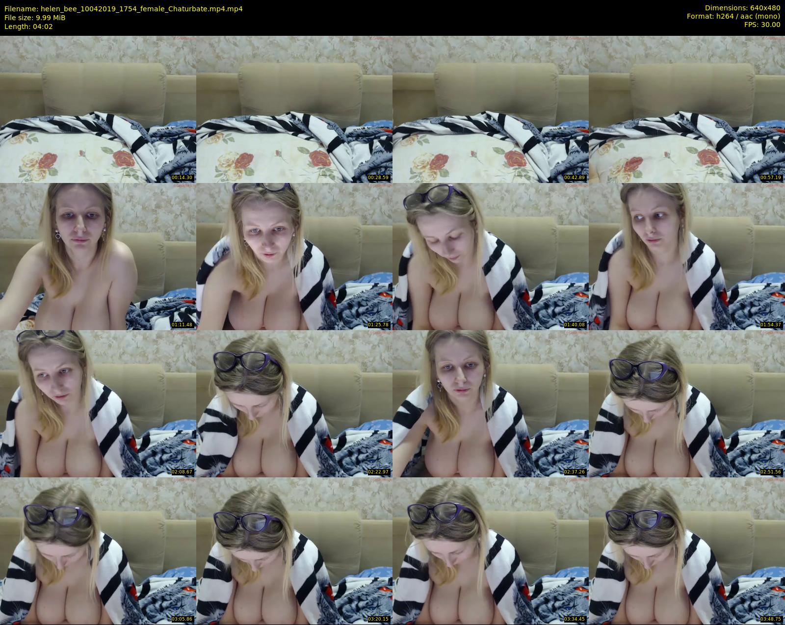 helen_bee — 5 minute Chaturbate female cam show recording, 480p, Apr 10, 2019