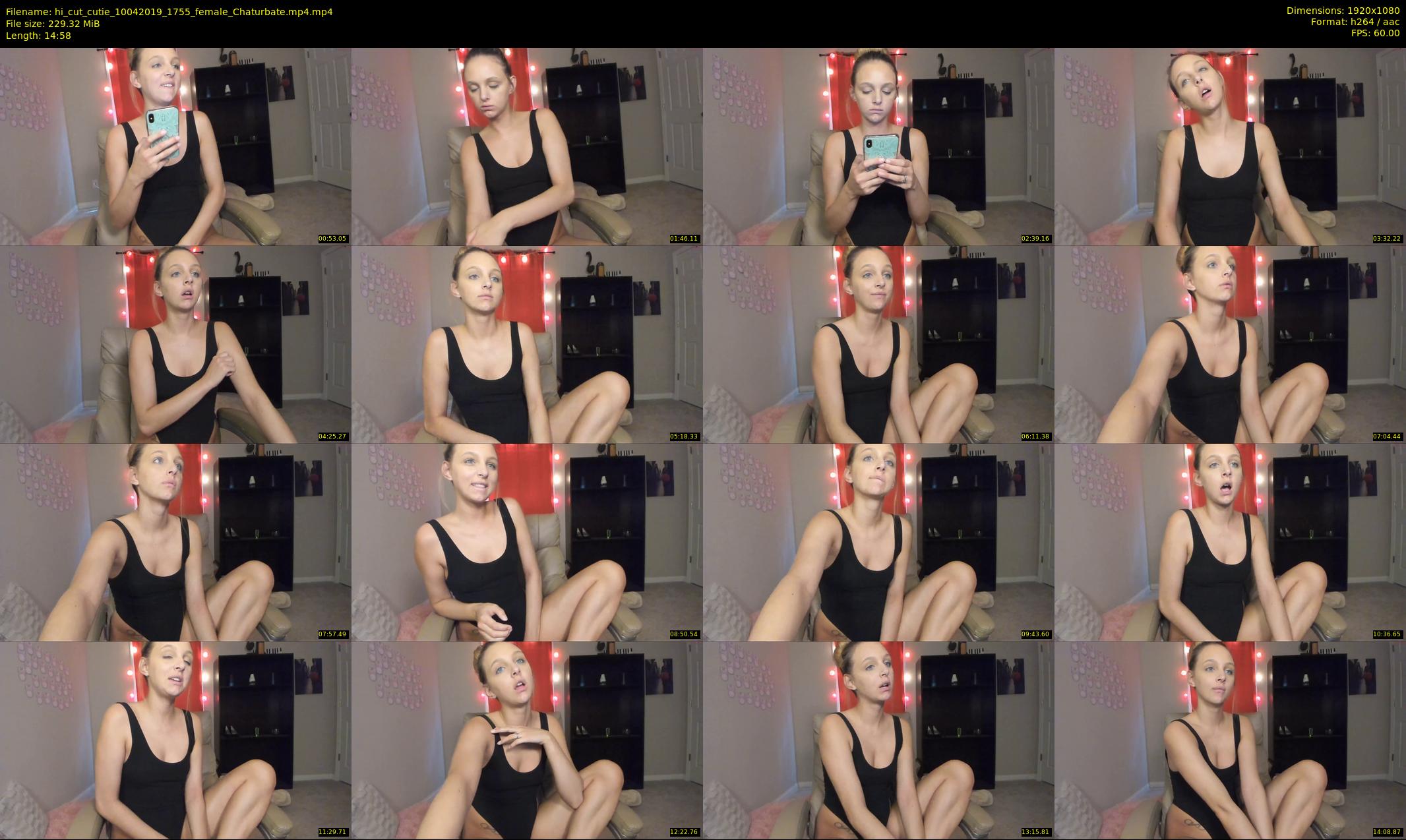 hi_cut_cutie — 15 minute Chaturbate female cam show recording, 1080p, Apr 10, 2019