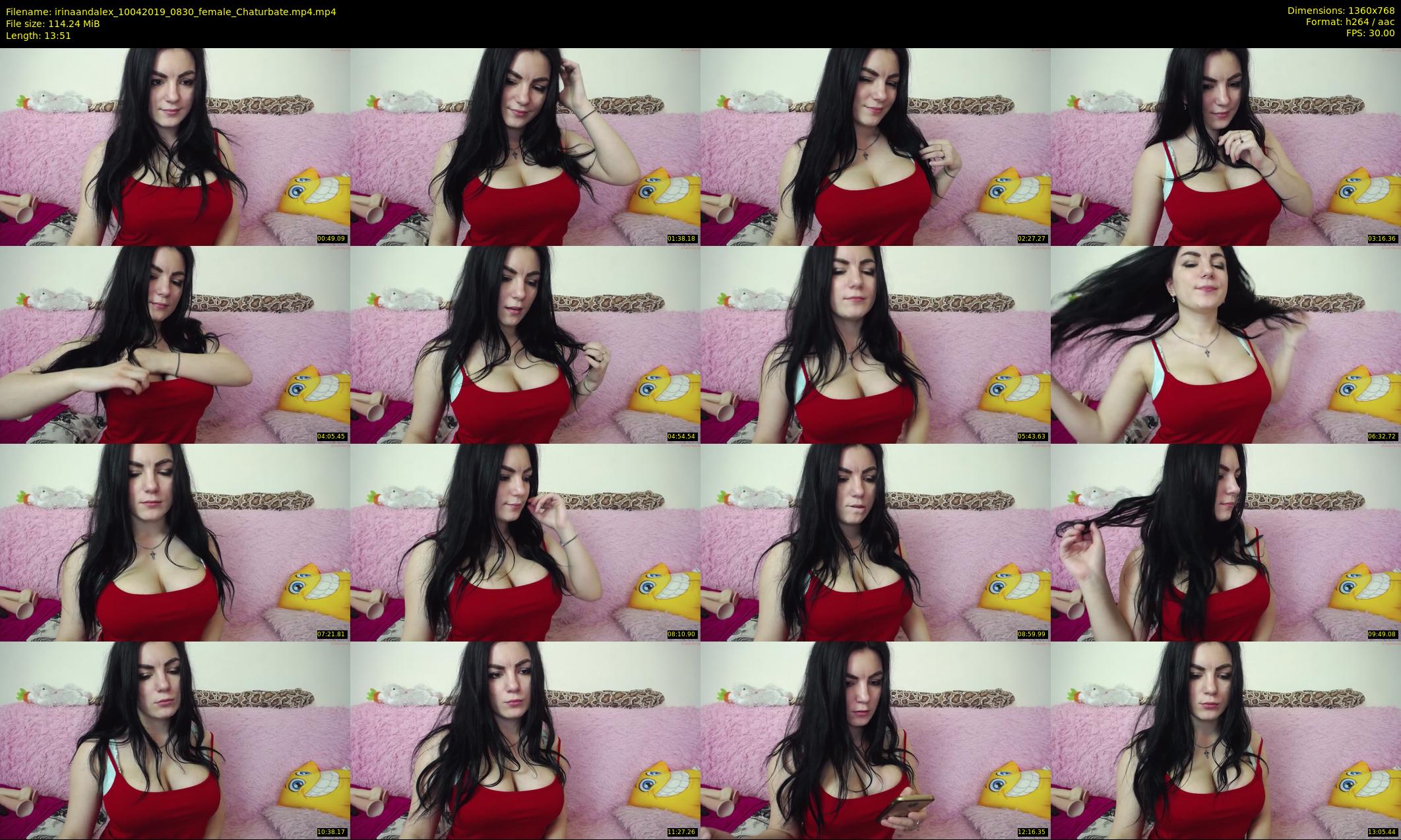 irinaandalex — 14 minute Chaturbate couple cam show recording, 720p, Apr 10, 2019