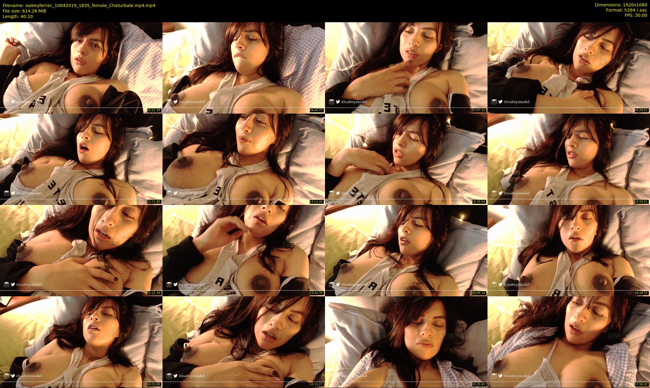 isabeyferrec — 41 minute Chaturbate female cam show recording, 1080p, Apr 10, 2019