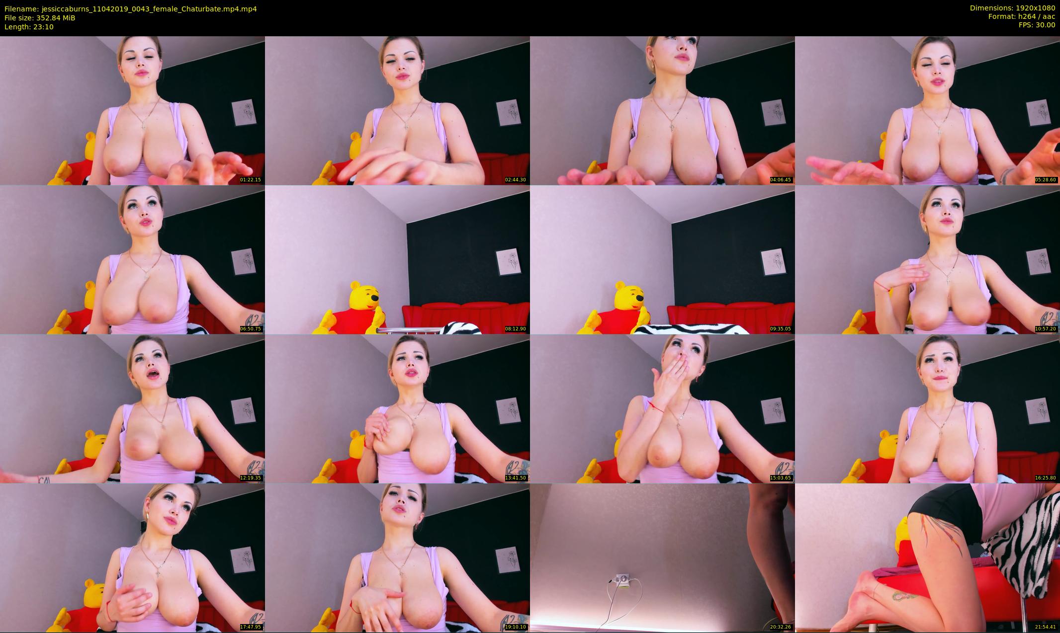 jessiccaburns — 24 minute Chaturbate female cam show recording, 1080p, Apr 11, 2019