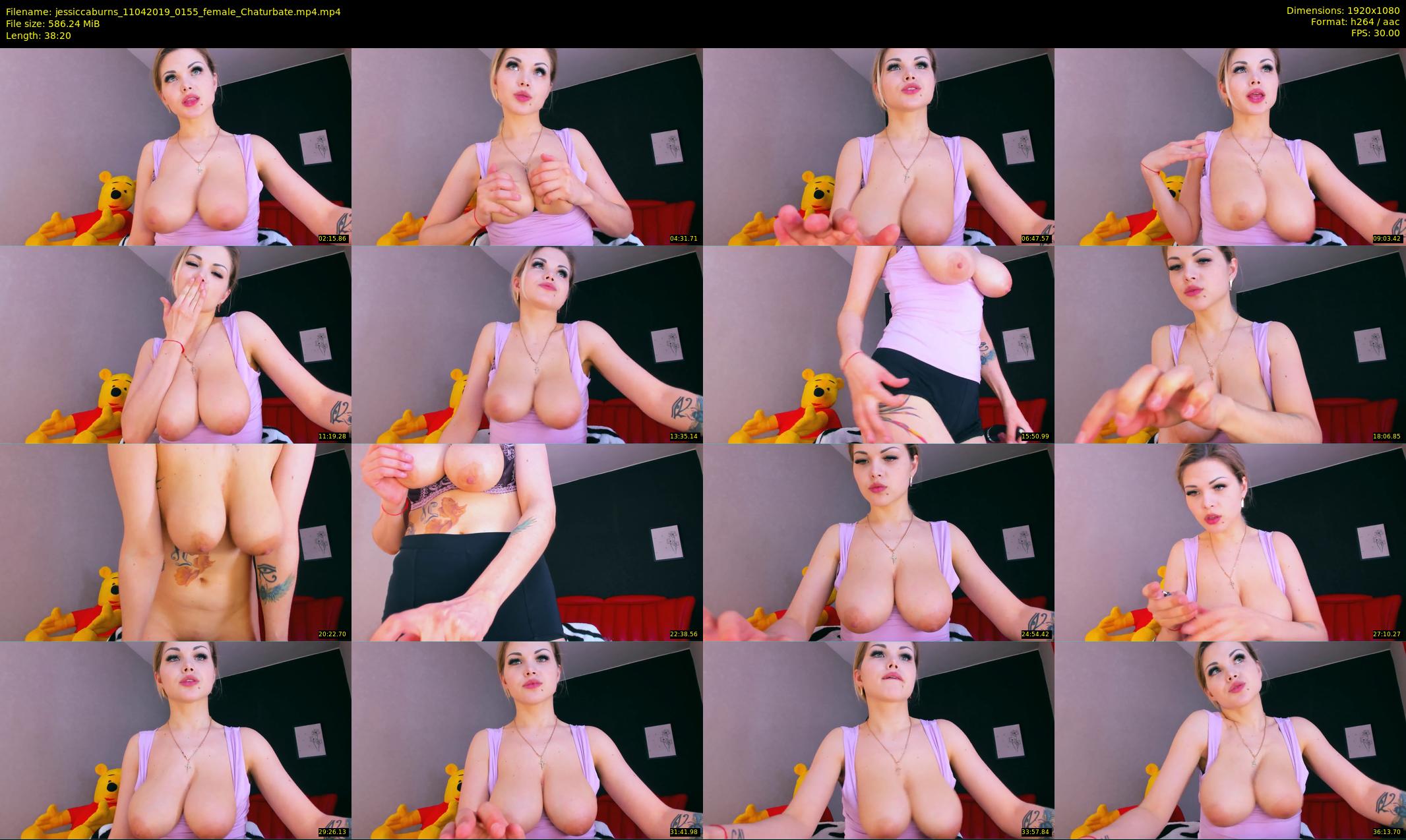 jessiccaburns — 39 minute Chaturbate female cam show recording, 1080p, Apr 11, 2019