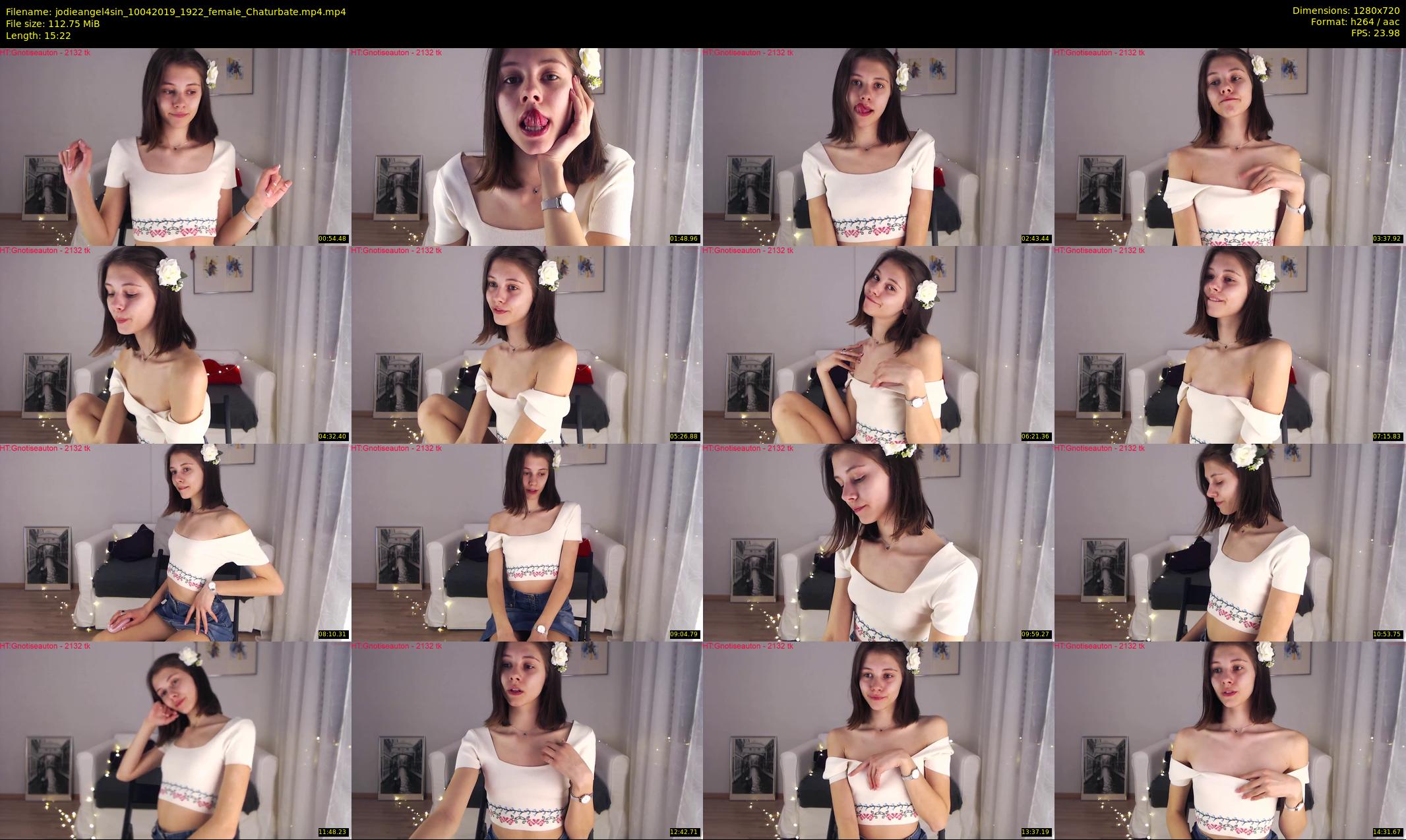 jodieangel4sin — 16 minute Chaturbate female cam show recording, 720p, Apr 10, 2019