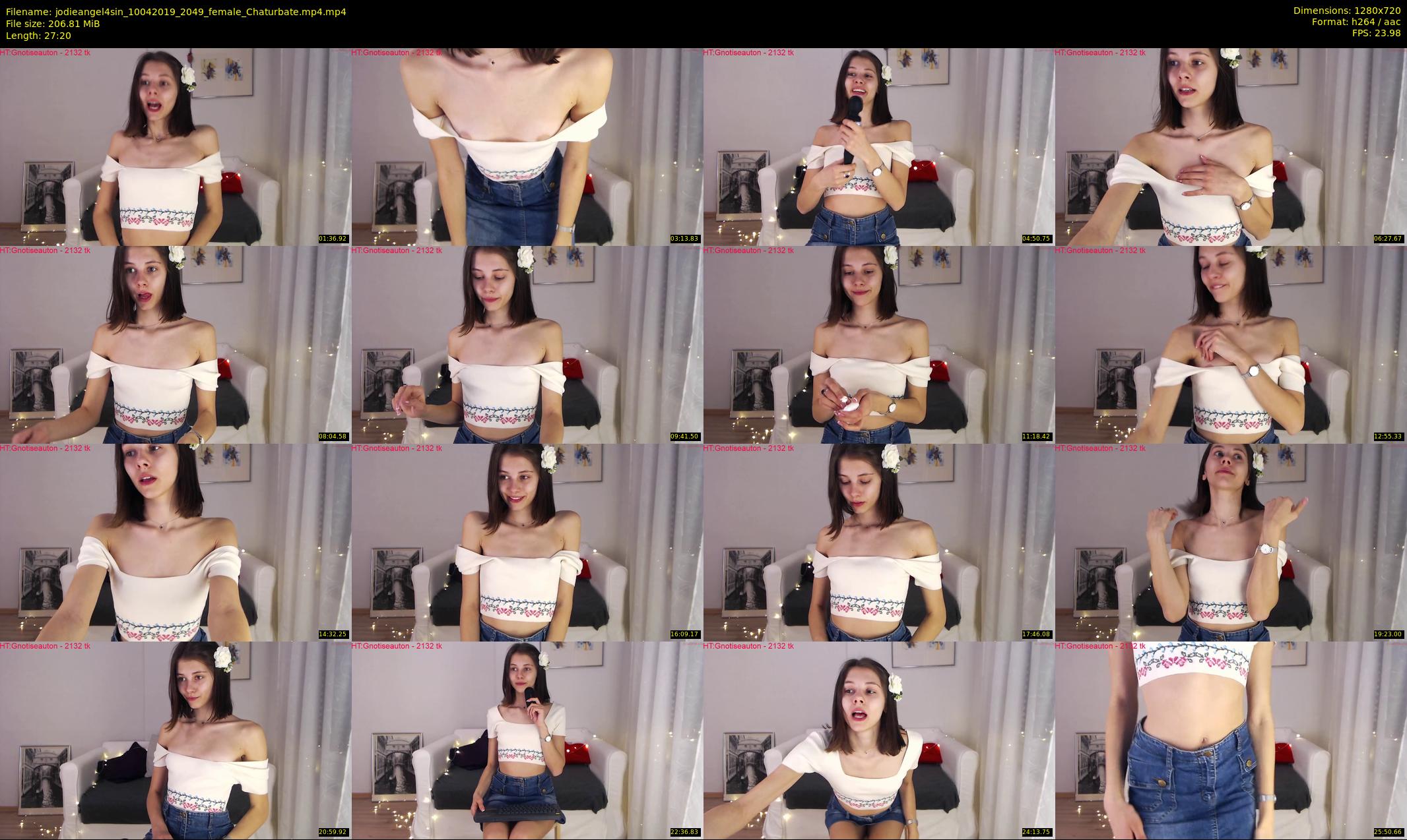 jodieangel4sin — 28 minute Chaturbate female cam show recording, 720p, Apr 10, 2019
