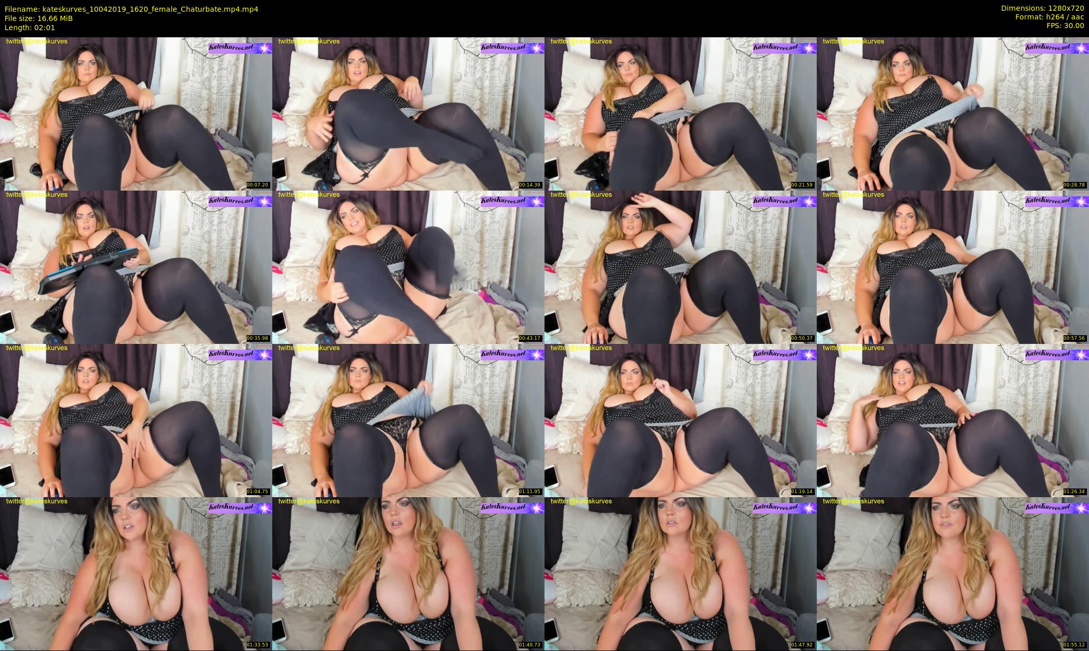 kateskurves — 3 minute Chaturbate female cam show recording, 720p, Apr 10, 2019
