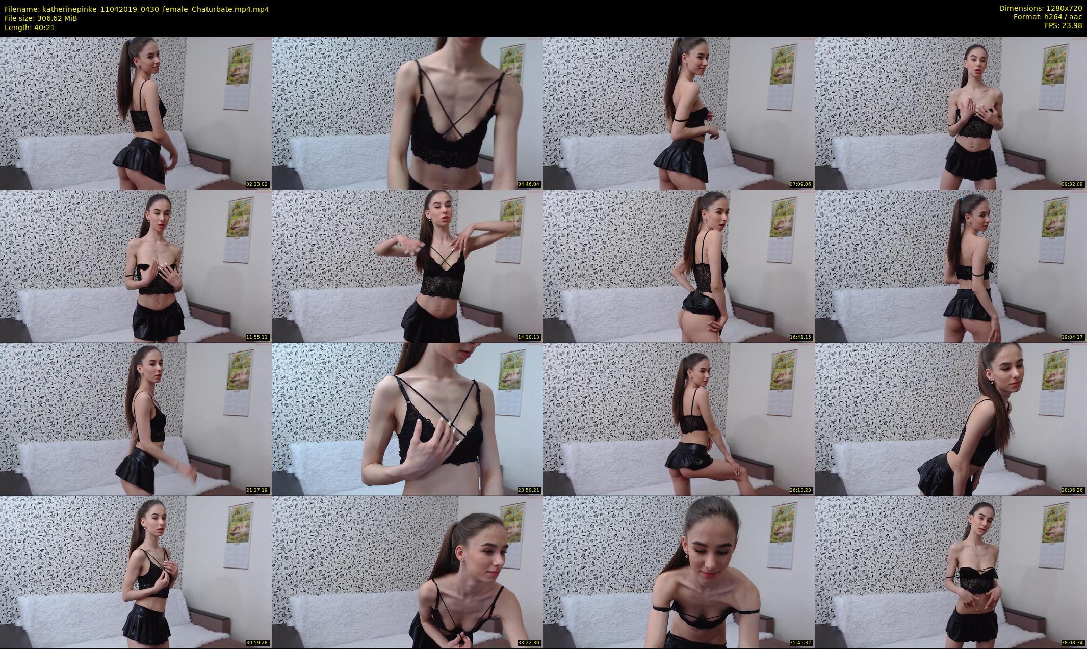 katherinepinke — 41 minute Chaturbate female cam show recording, 720p, Apr 11, 2019