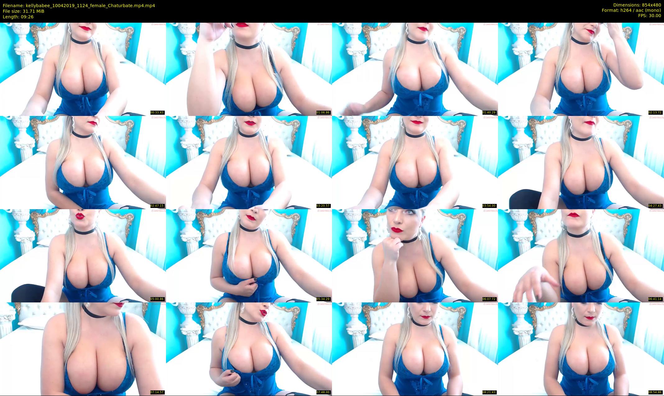 kellybabee — 10 minute Chaturbate female cam show recording, 480p, Apr 10, 2019
