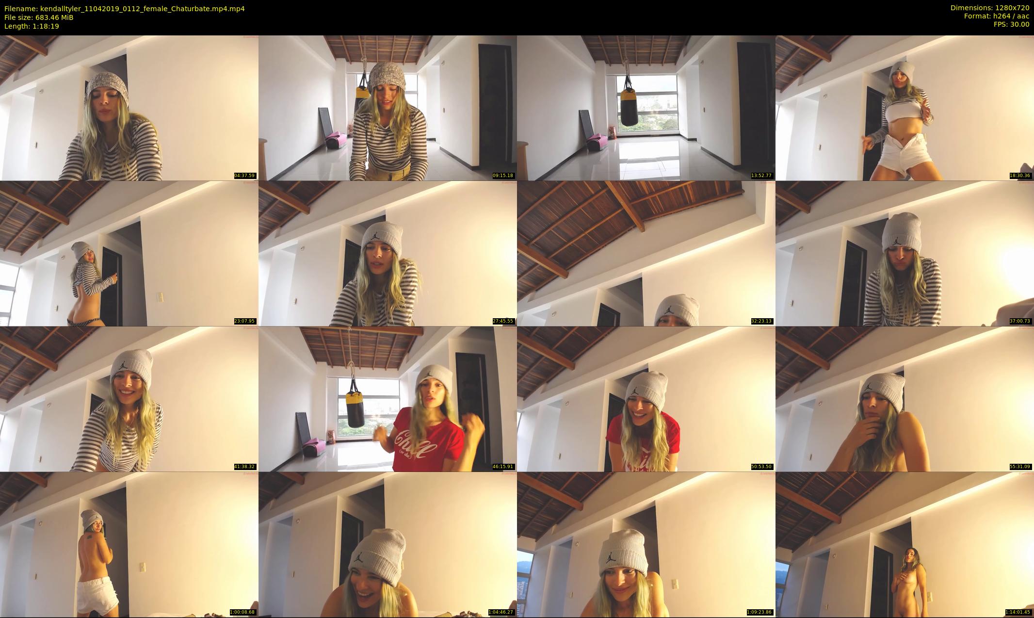 kendalltyler — 79 minute Chaturbate female cam show recording, 720p, Apr 11, 2019