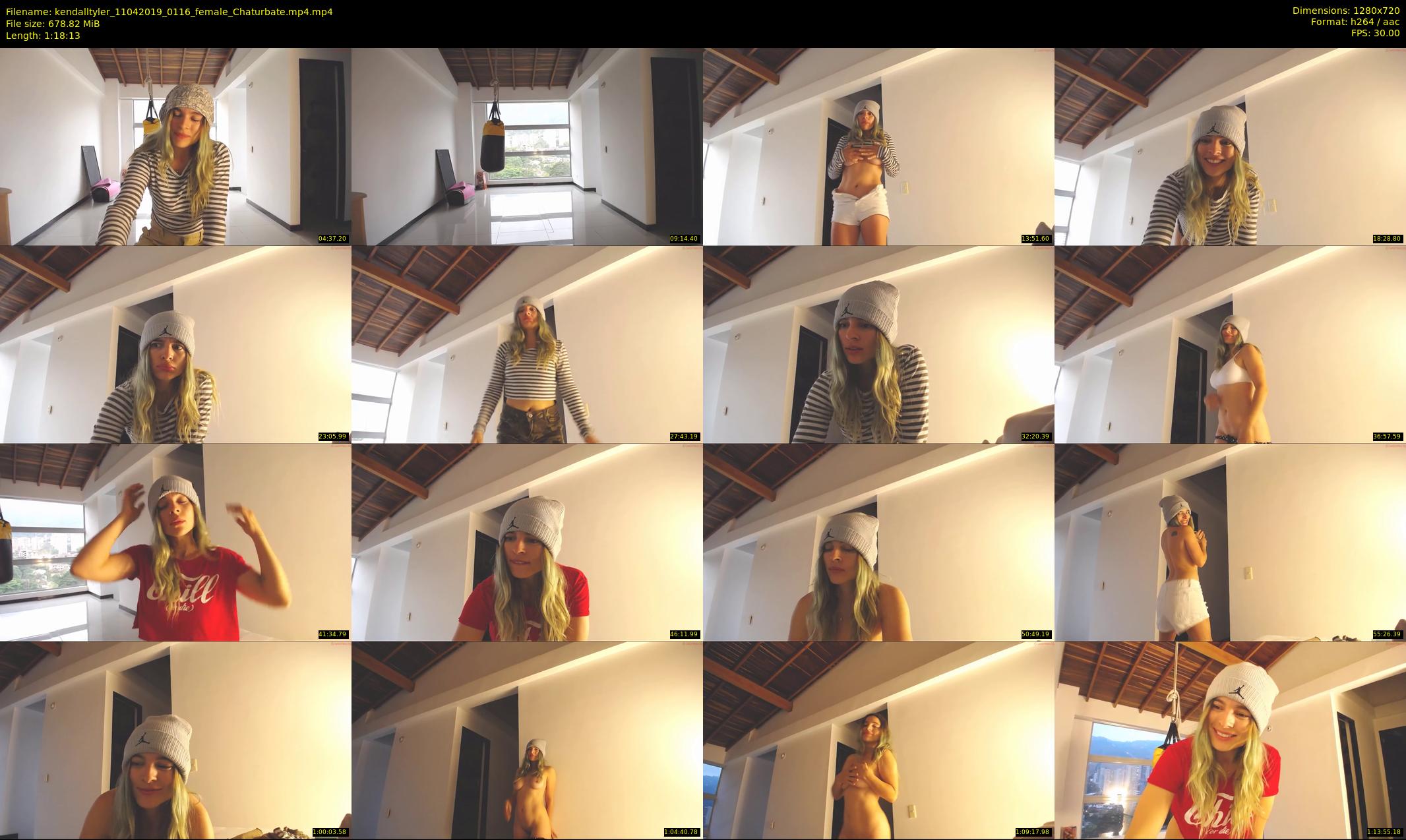 kendalltyler — 79 minute Chaturbate female cam show recording, 720p, Apr 11, 2019
