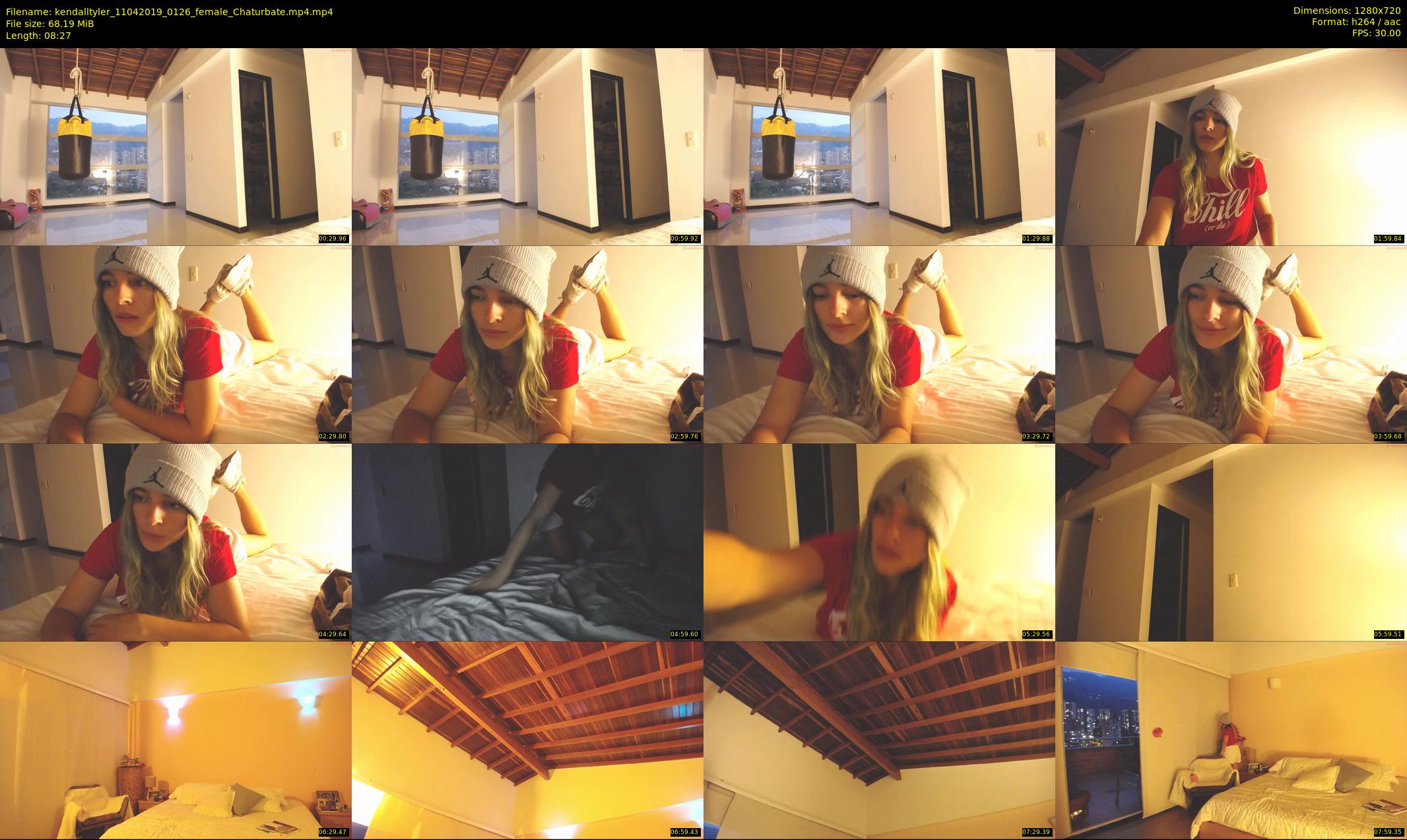 kendalltyler — 9 minute Chaturbate female cam show recording, 720p, Apr 11, 2019