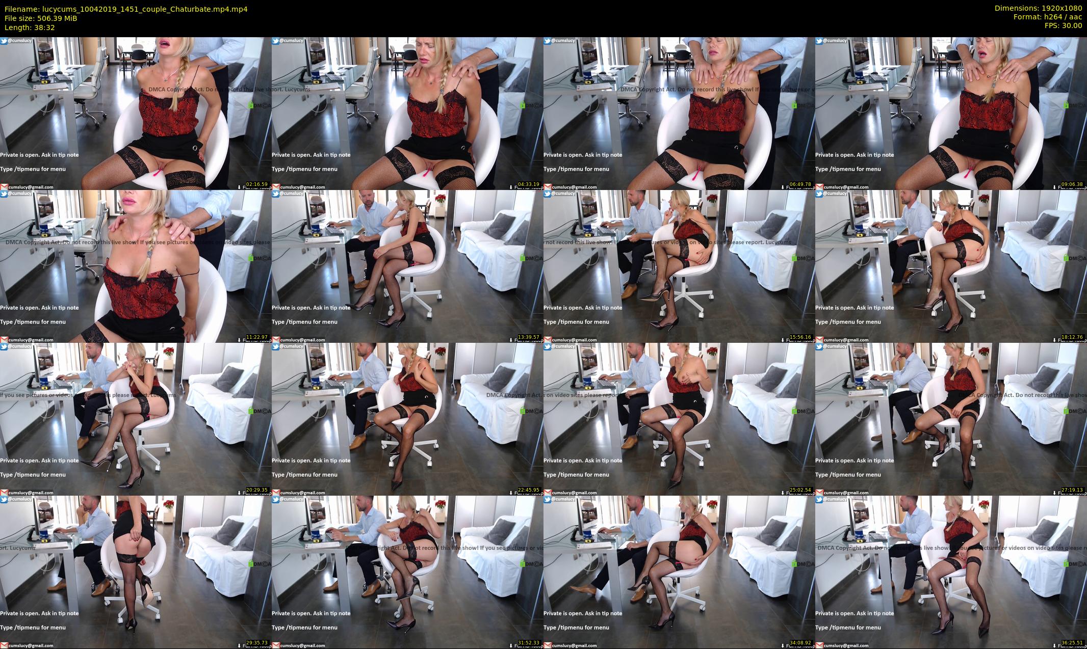 lucycums — 39 minute Chaturbate couple cam show recording, 1080p, Apr 10, 2019