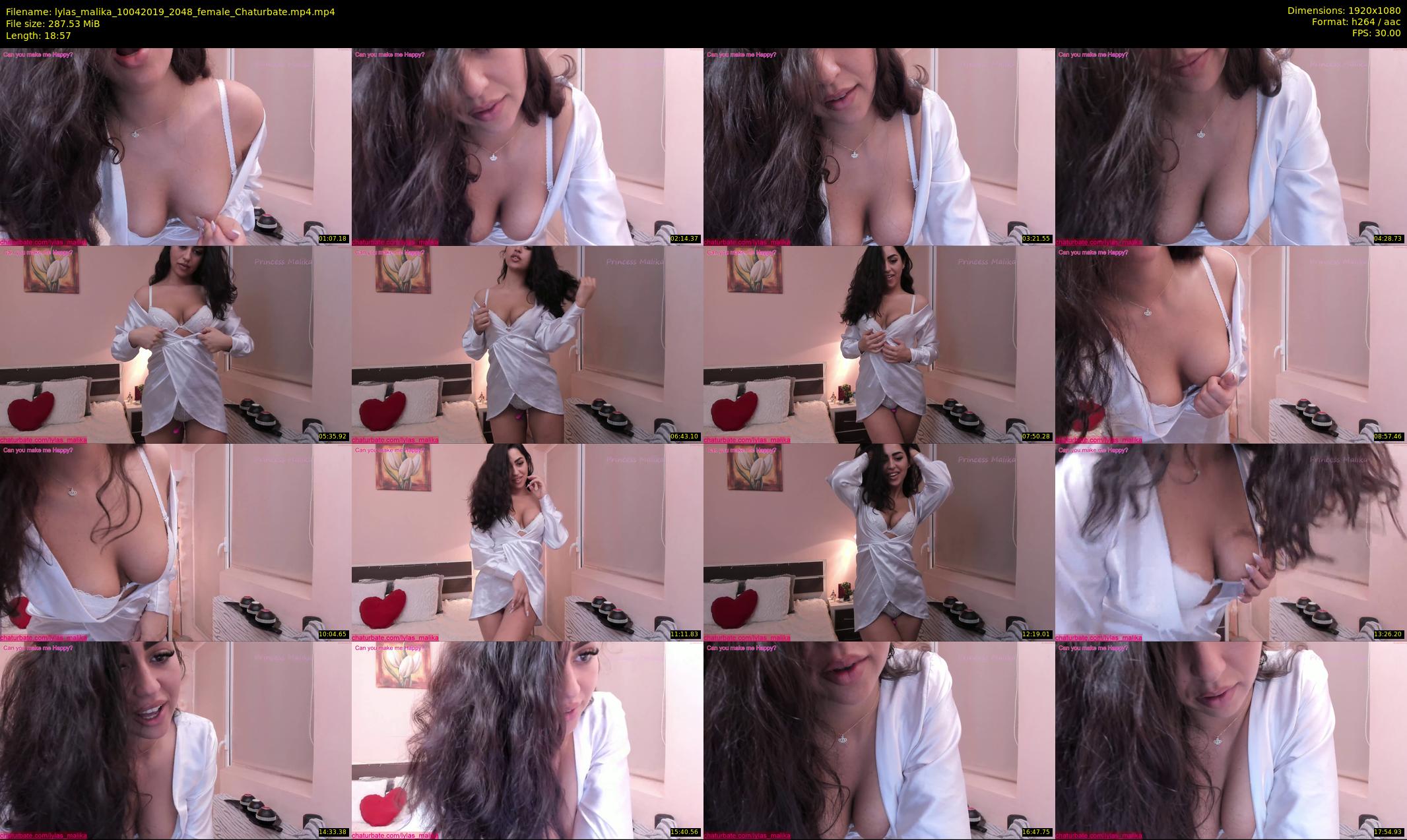 lylas_malika — 19 minute Chaturbate female cam show recording, 1080p, Apr 10, 2019