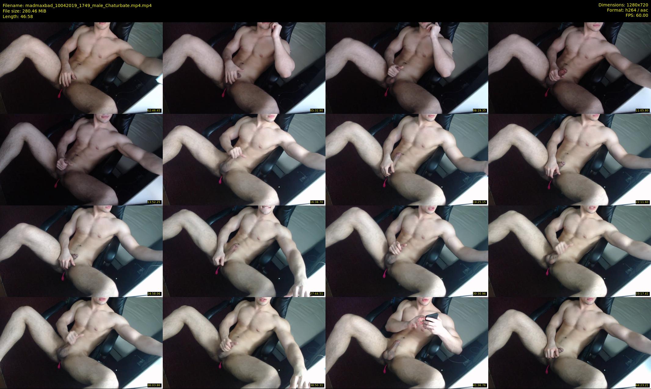 madmaxbad — 47 minute Chaturbate male cam show recording, 720p, Apr 10, 2019