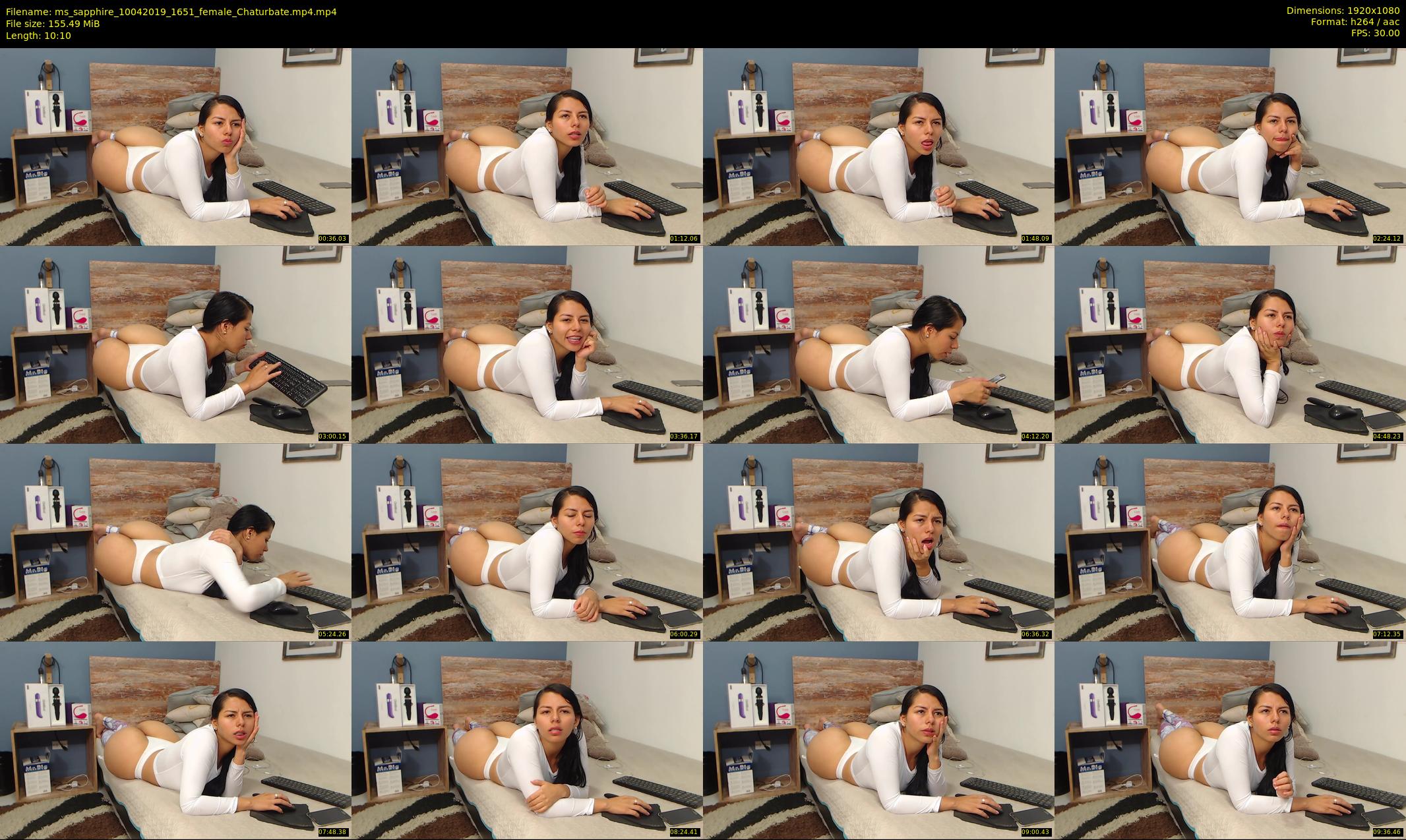 ms_sapphire — 11 minute Chaturbate female cam show recording, 1080p, Apr 10, 2019