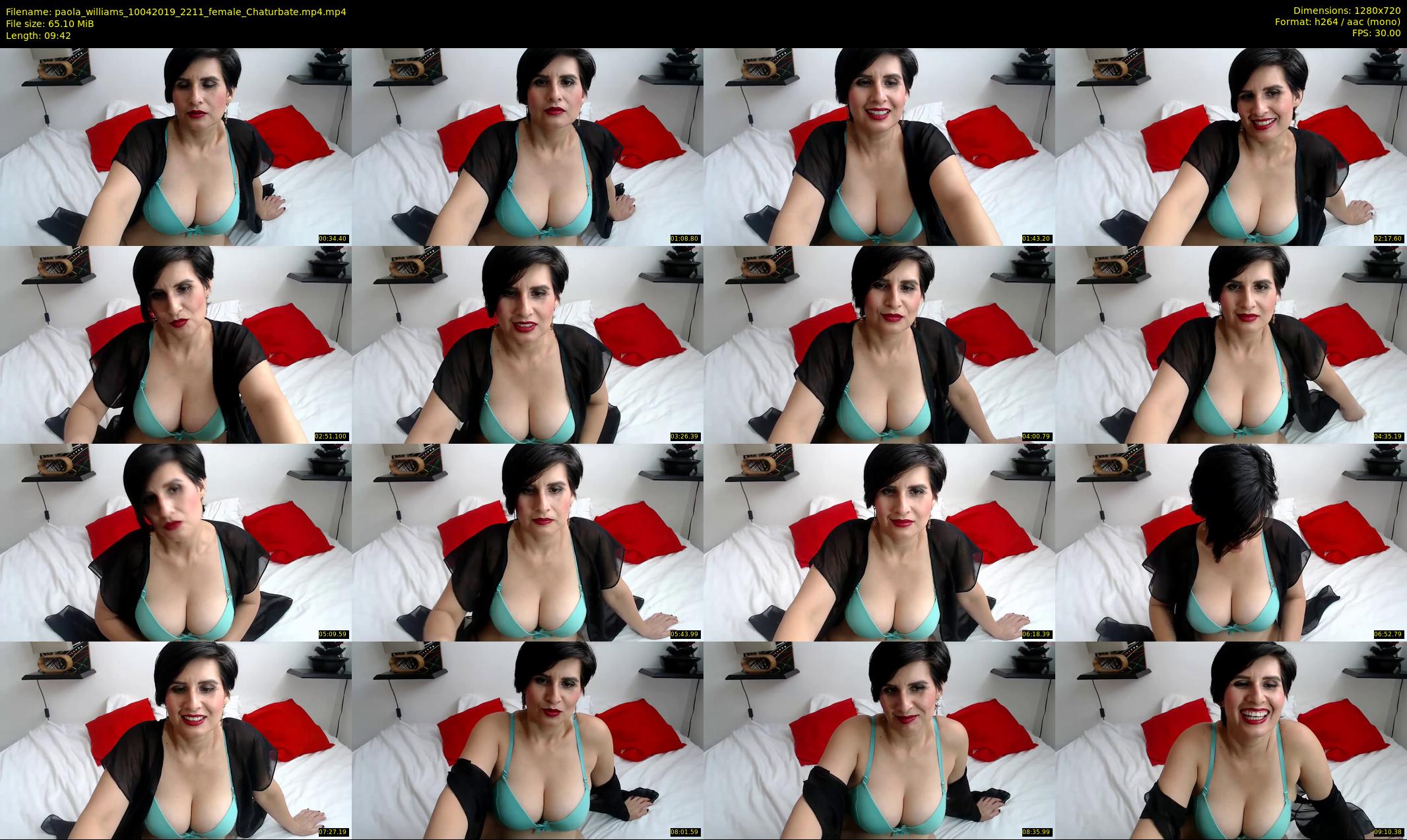 paola_williams — 10 minute Chaturbate female cam show recording, 720p, Apr 10, 2019