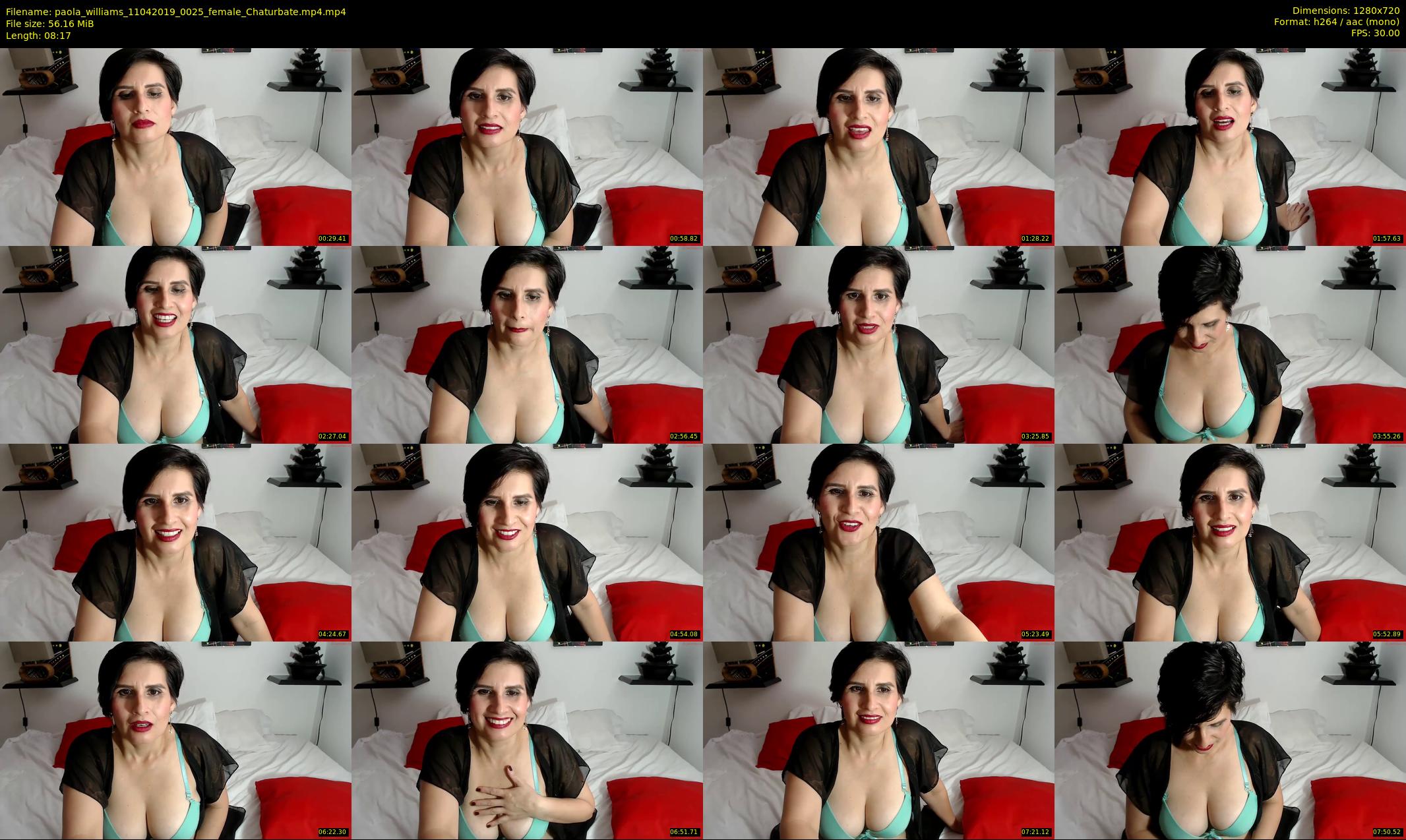 paola_williams — 9 minute Chaturbate female cam show recording, 720p, Apr 11, 2019