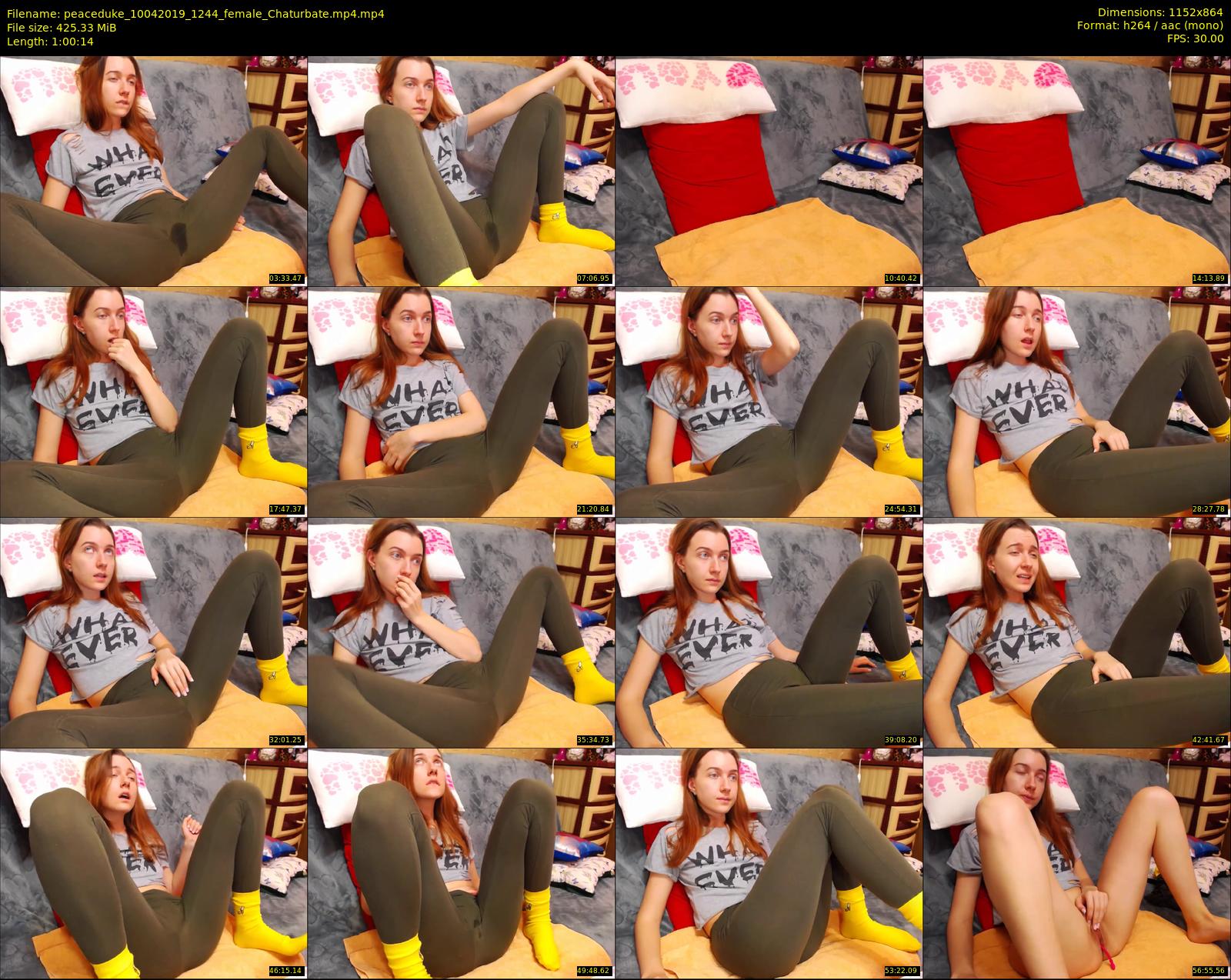 peaceduke — 61 minute Chaturbate female cam show recording, 720p, Apr 10, 2019