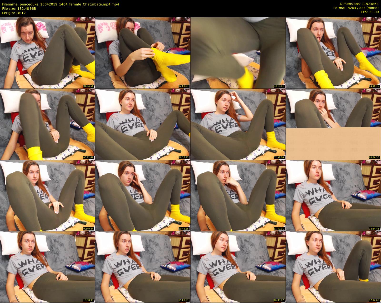 peaceduke — 19 minute Chaturbate female cam show recording, 720p, Apr 10, 2019