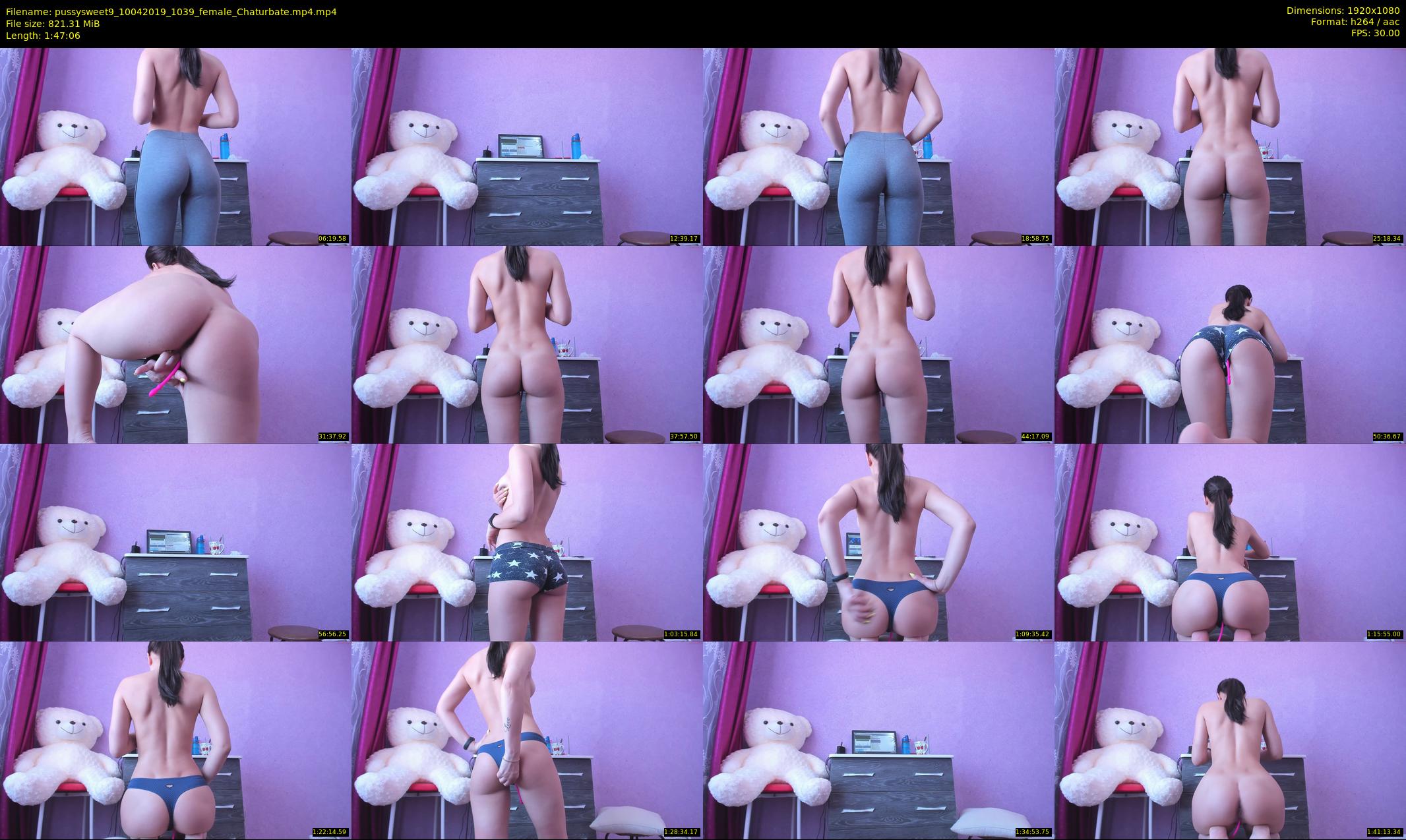 pussysweet9 — 108 minute Chaturbate female cam show recording, 1080p, Apr 10, 2019