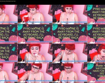 pyrowayne — 16 minute Chaturbate female cam show recording, 720p, Apr 11, 2019