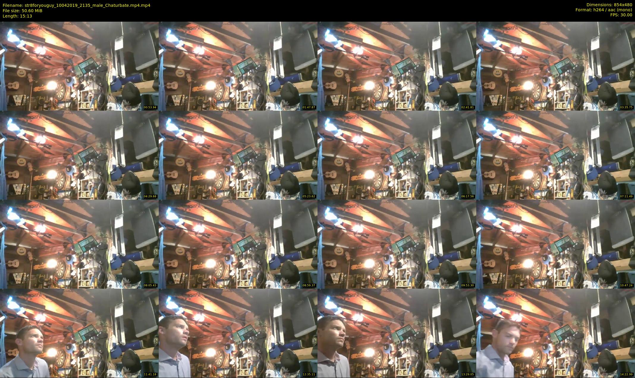 str8foryouguy — 16 minute Chaturbate male cam show recording, 480p, Apr 10, 2019