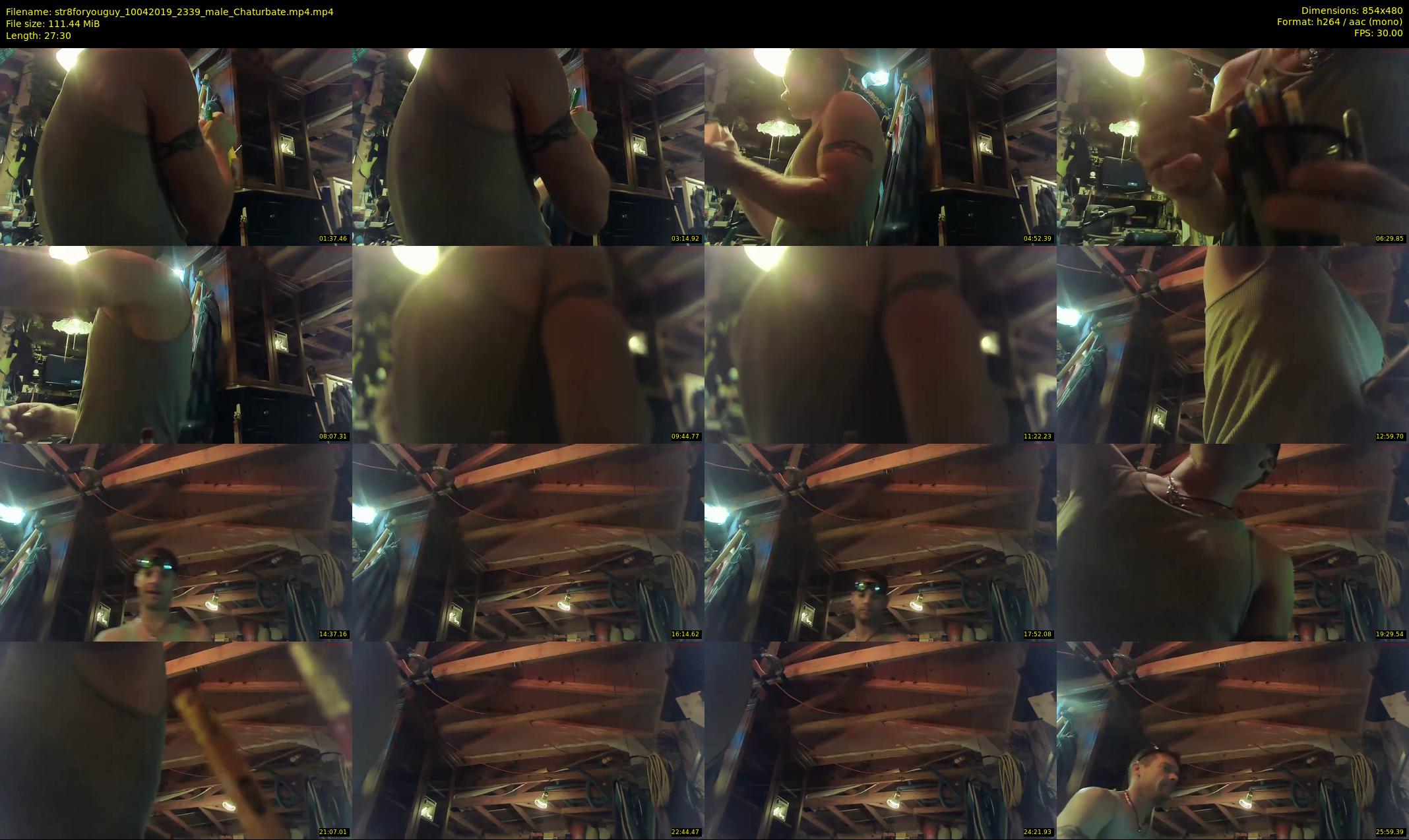 str8foryouguy — 28 minute Chaturbate male cam show recording, 480p, Apr 10, 2019