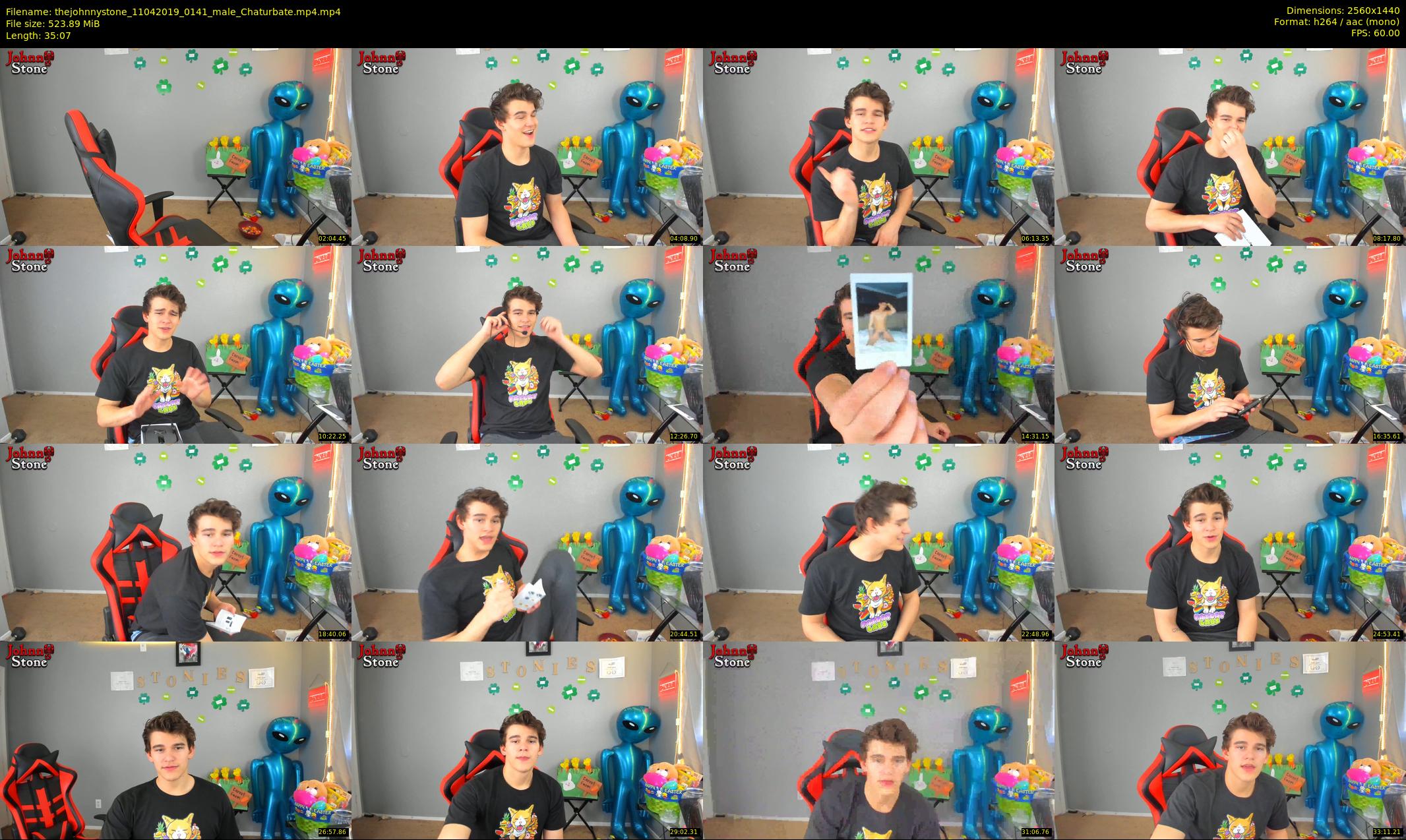 thejohnnystone — 36 minute Chaturbate male cam show recording, 1080p, Apr 11, 2019