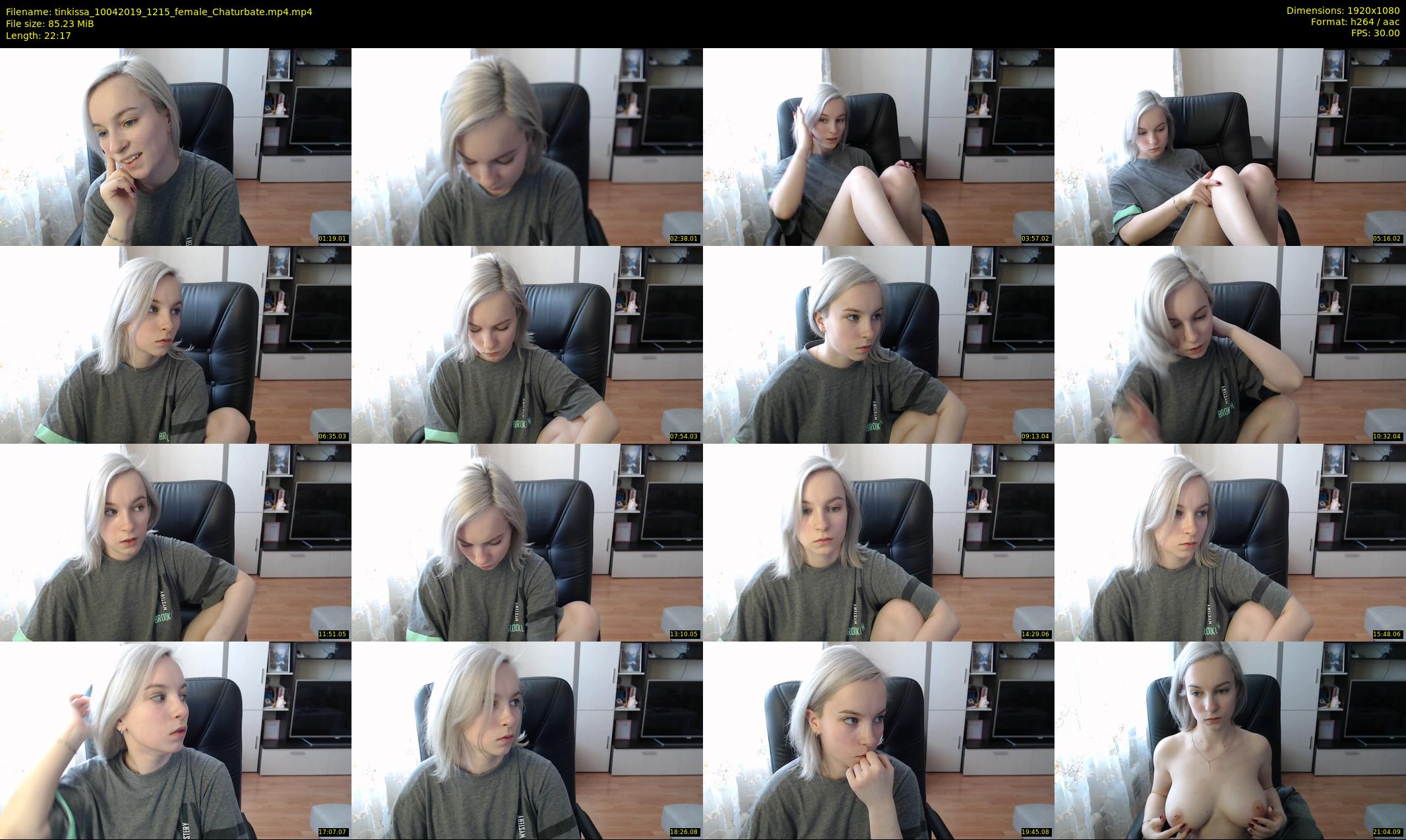 tinkissa — 23 minute Chaturbate couple cam show recording, 1080p, Apr 10, 2019