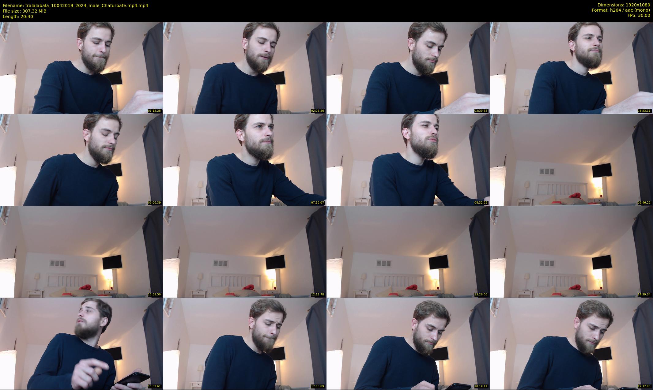 tralalabala — 21 minute Chaturbate male cam show recording, 1080p, Apr 10, 2019