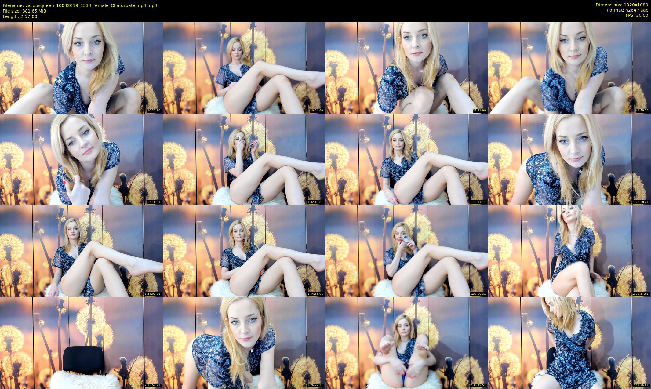 viciousqueen — 177 minute Chaturbate female cam show recording, 1080p, Apr 10, 2019