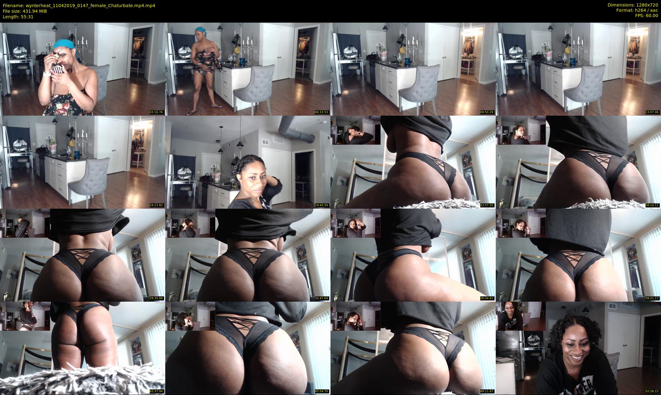 wynterheat — 56 minute Chaturbate female cam show recording, 720p, Apr 11, 2019