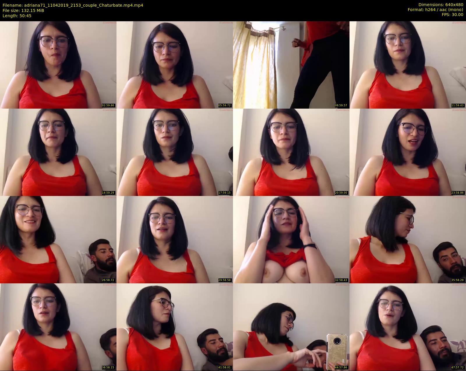 adriana71 — 51 minute Chaturbate couple cam show recording, 480p, Apr 11, 2019