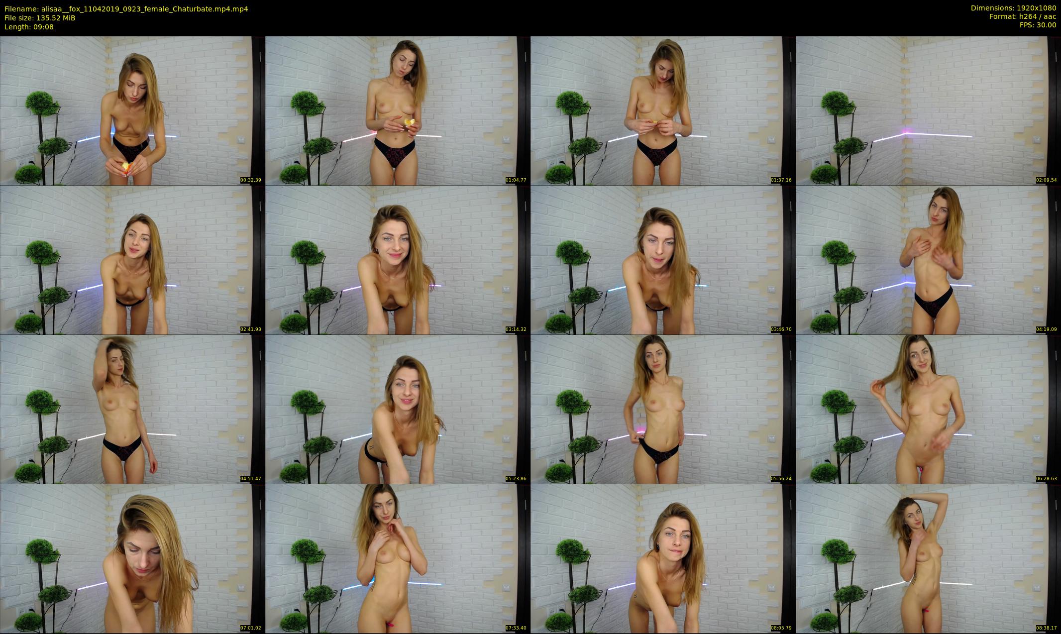 alisaa__fox — 10 minute Chaturbate female cam show recording, 1080p, Apr 11, 2019