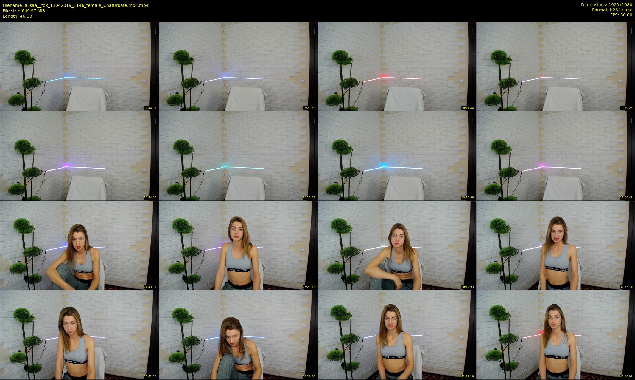 alisaa__fox — 47 minute Chaturbate female cam show recording, 1080p, Apr 11, 2019